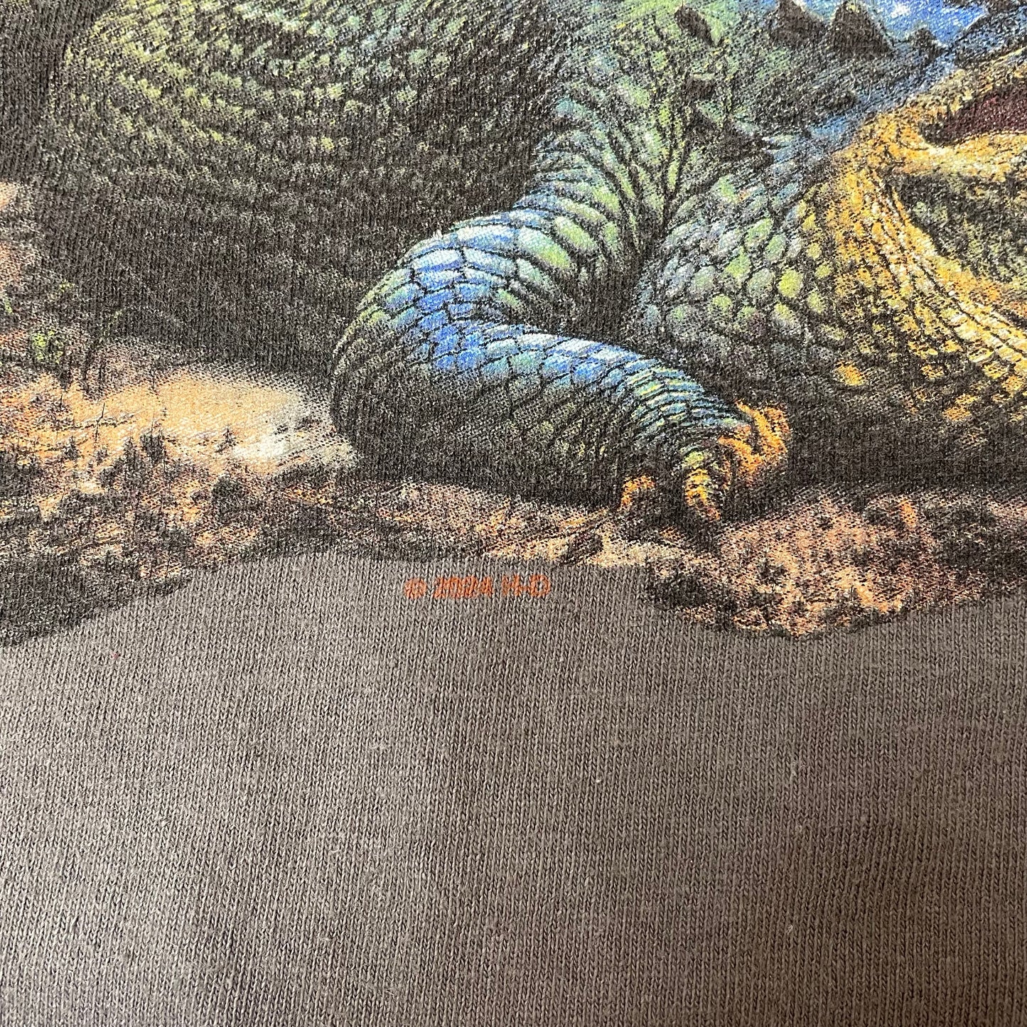 (L) Harley Davidson Orlando Gator Tshirt grau Florida