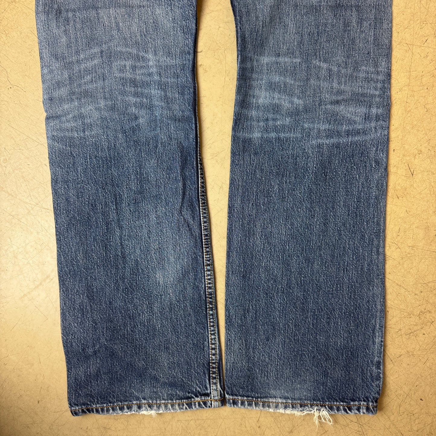 (M) Faded Levi’s 501 Jeanshose blau W32/L34