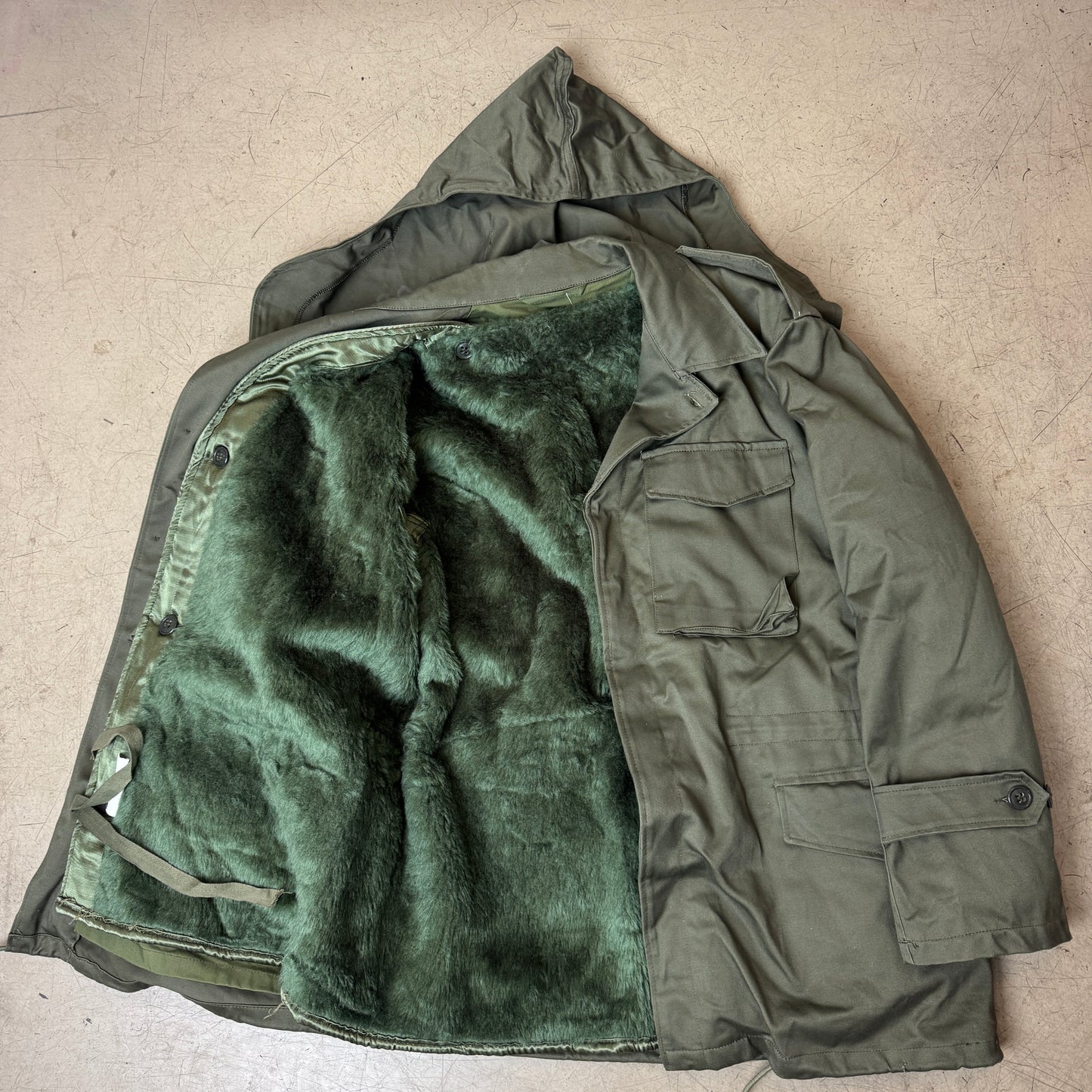 (M) M65 Field Jacket Greek Military olive