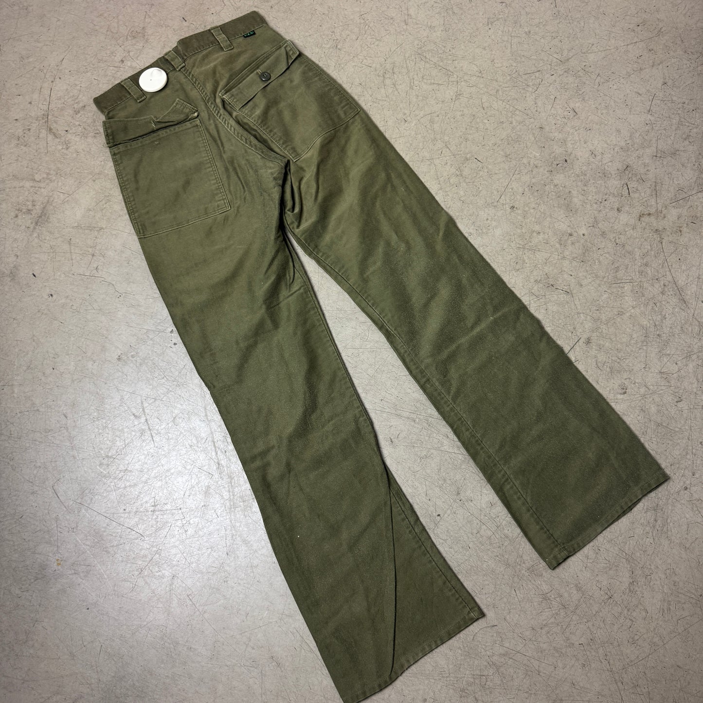 (XS-S) Fatigue Front Pocket Army Pants