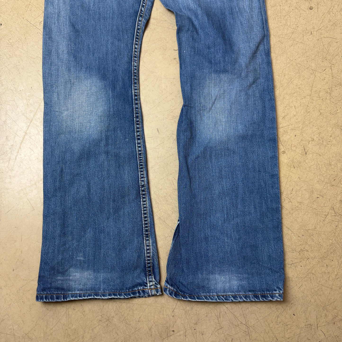 (M) Levi’s 512 Bootcut Jeanshose Flare Faded Blau W29/L32