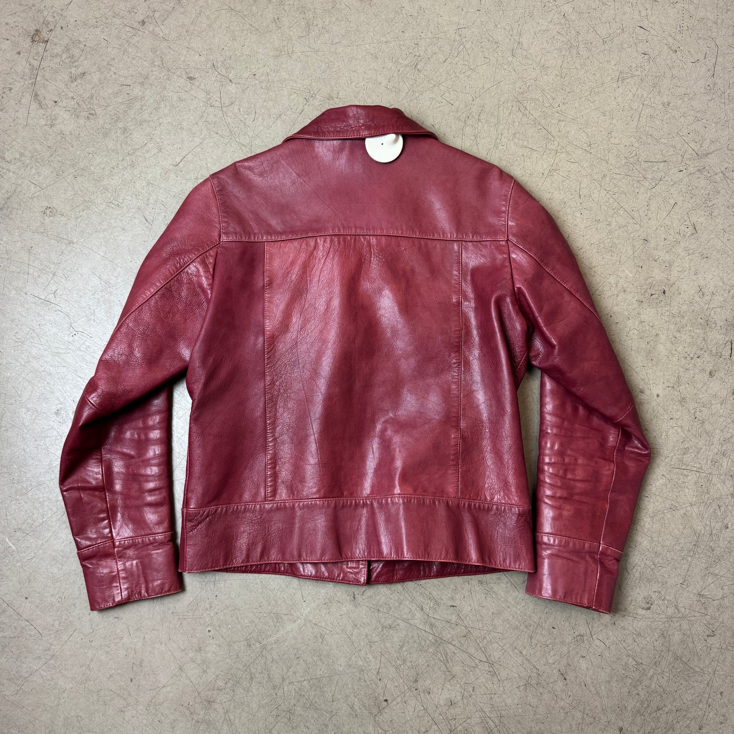 (WMN M) Gipsy Burgundy Lederjacke