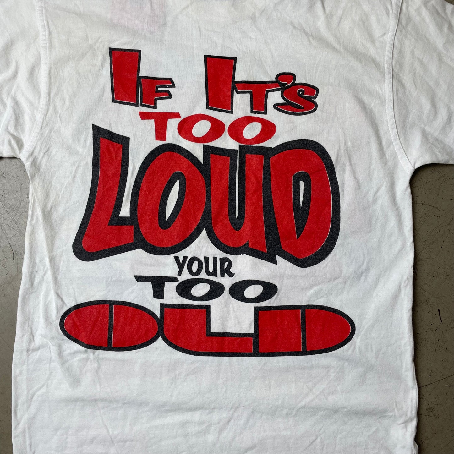 (S) Vintage Speed Boat Liquid Quarter Mile Tshirt weiß