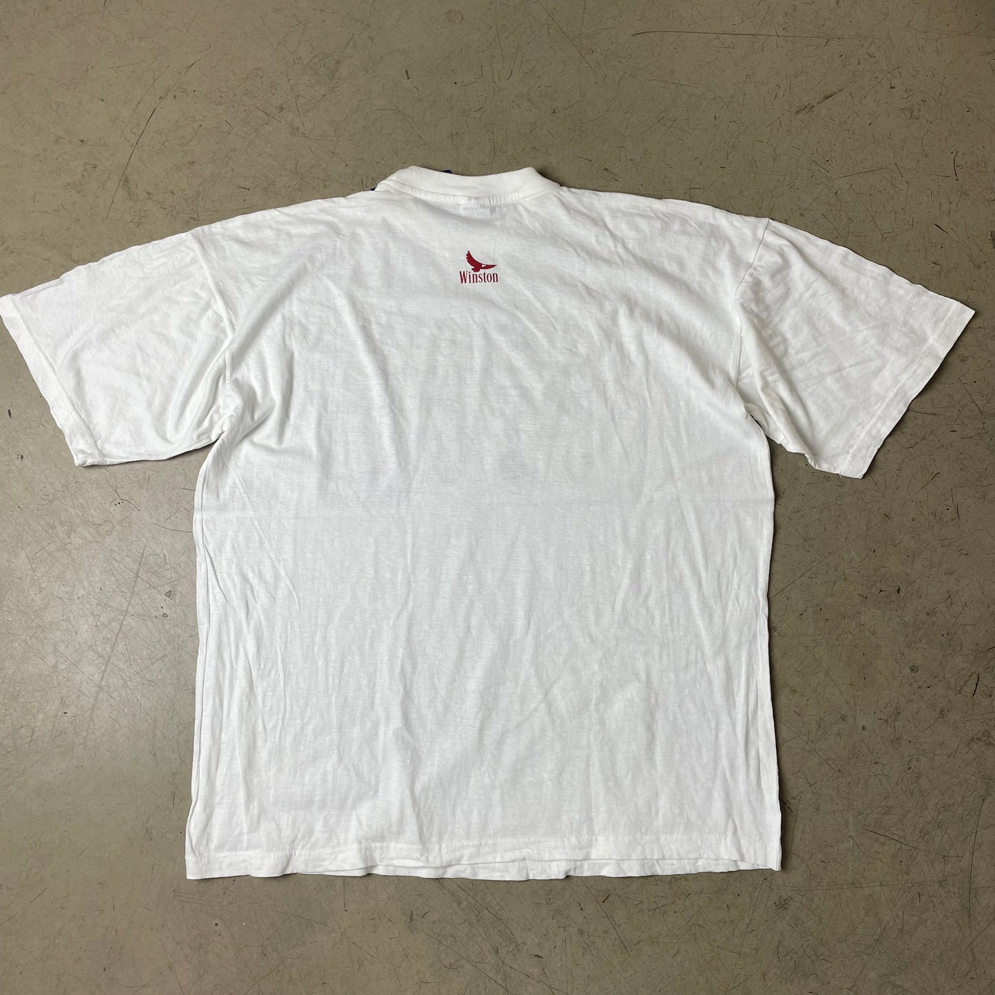 (XXL) Winston Print Tshirt weiß