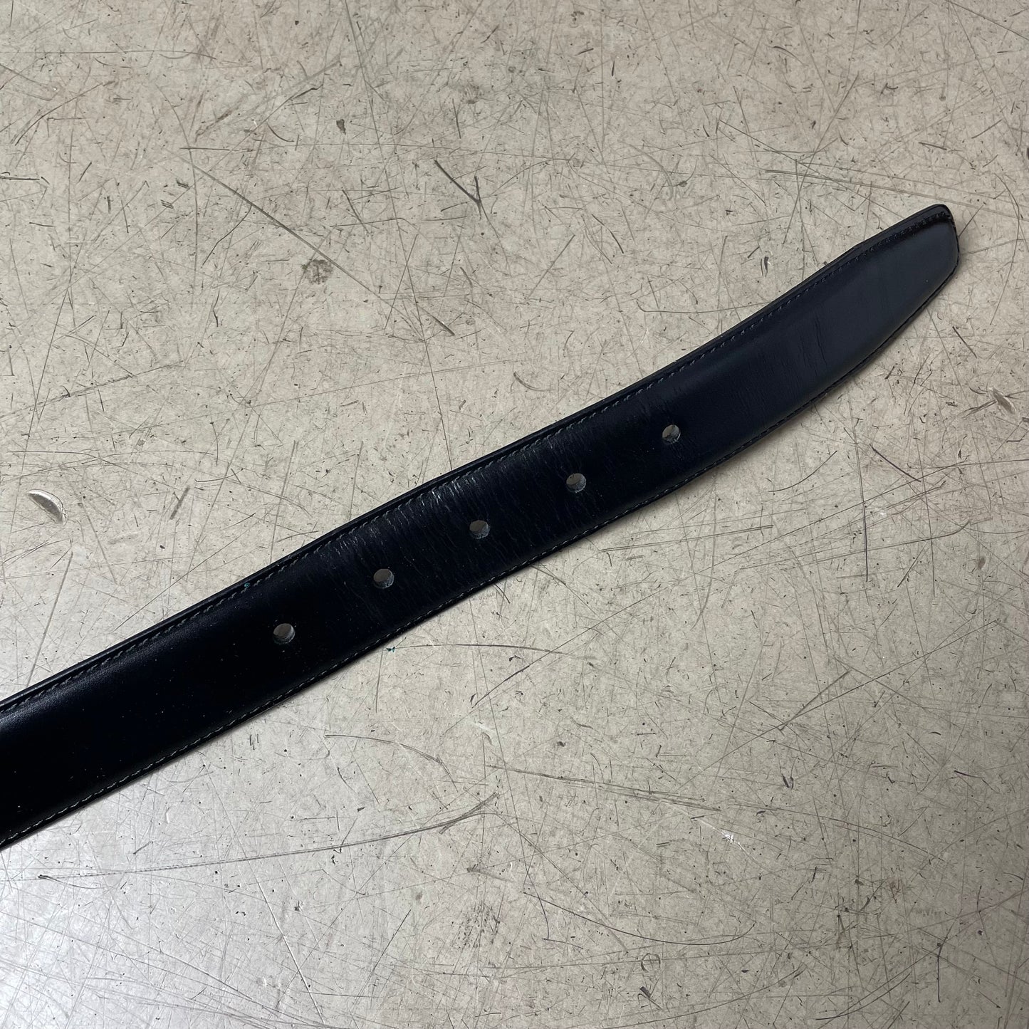 Aigner Wendebar Ledergürtel schwarz braun 100cm