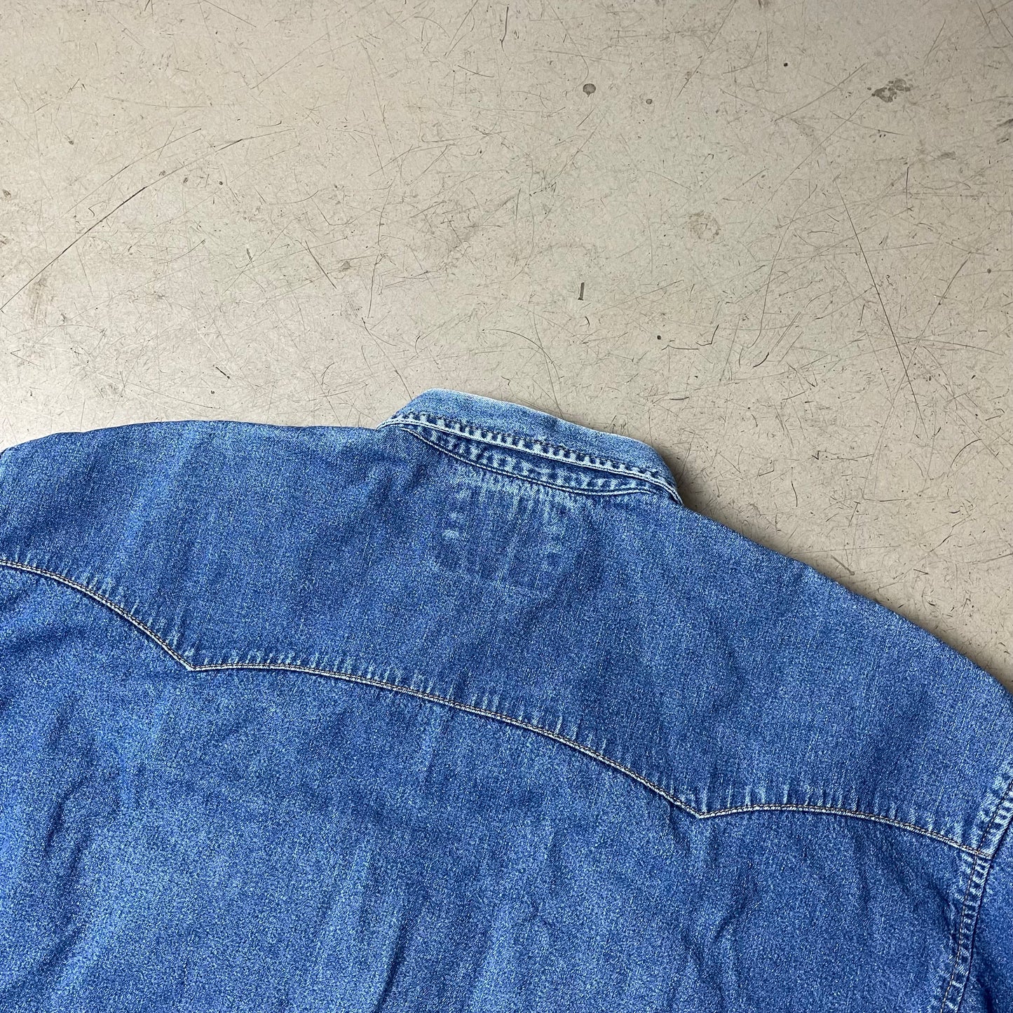 (XL) 1990s Levi’s Jeanshemd Denim Blau Western