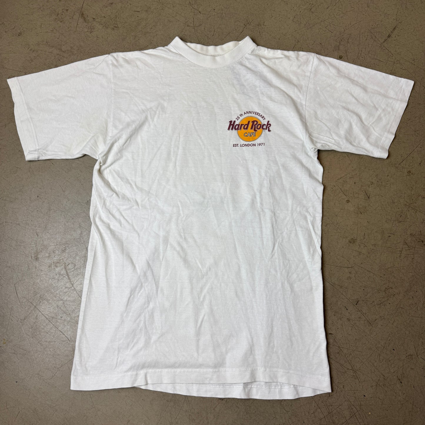 (XXL) Hard Rock Cafe 25 Years London Tshirt Heart & Dagger