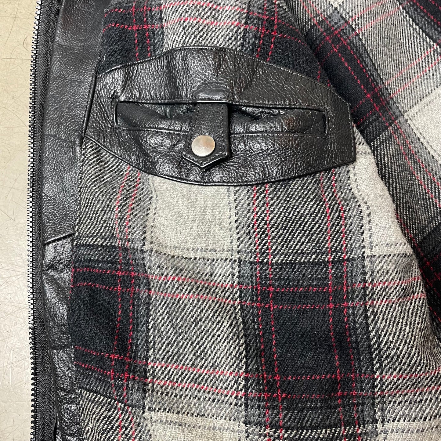 (XL) Gipsy Lederjacke schwarz