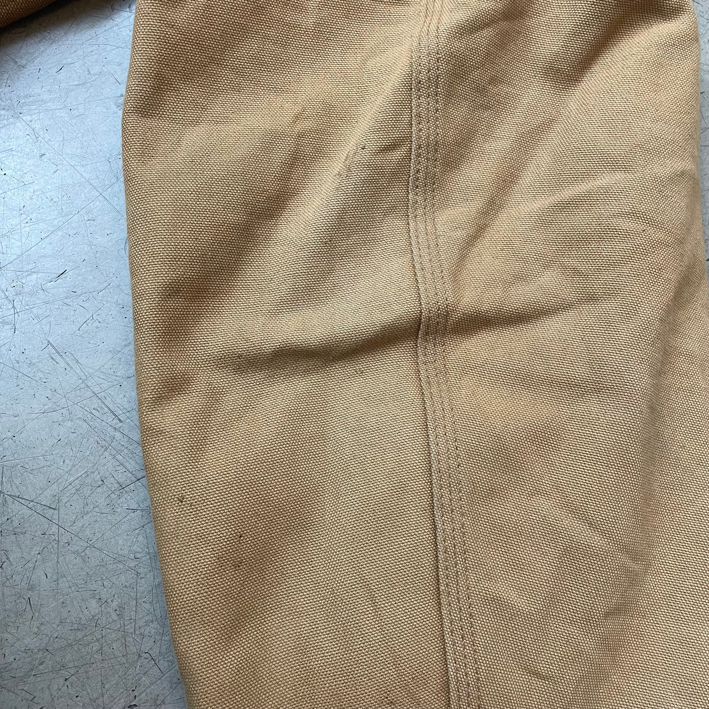 (XL) Carhartt Hooded Active Jacket Braun Made in USA L Tall