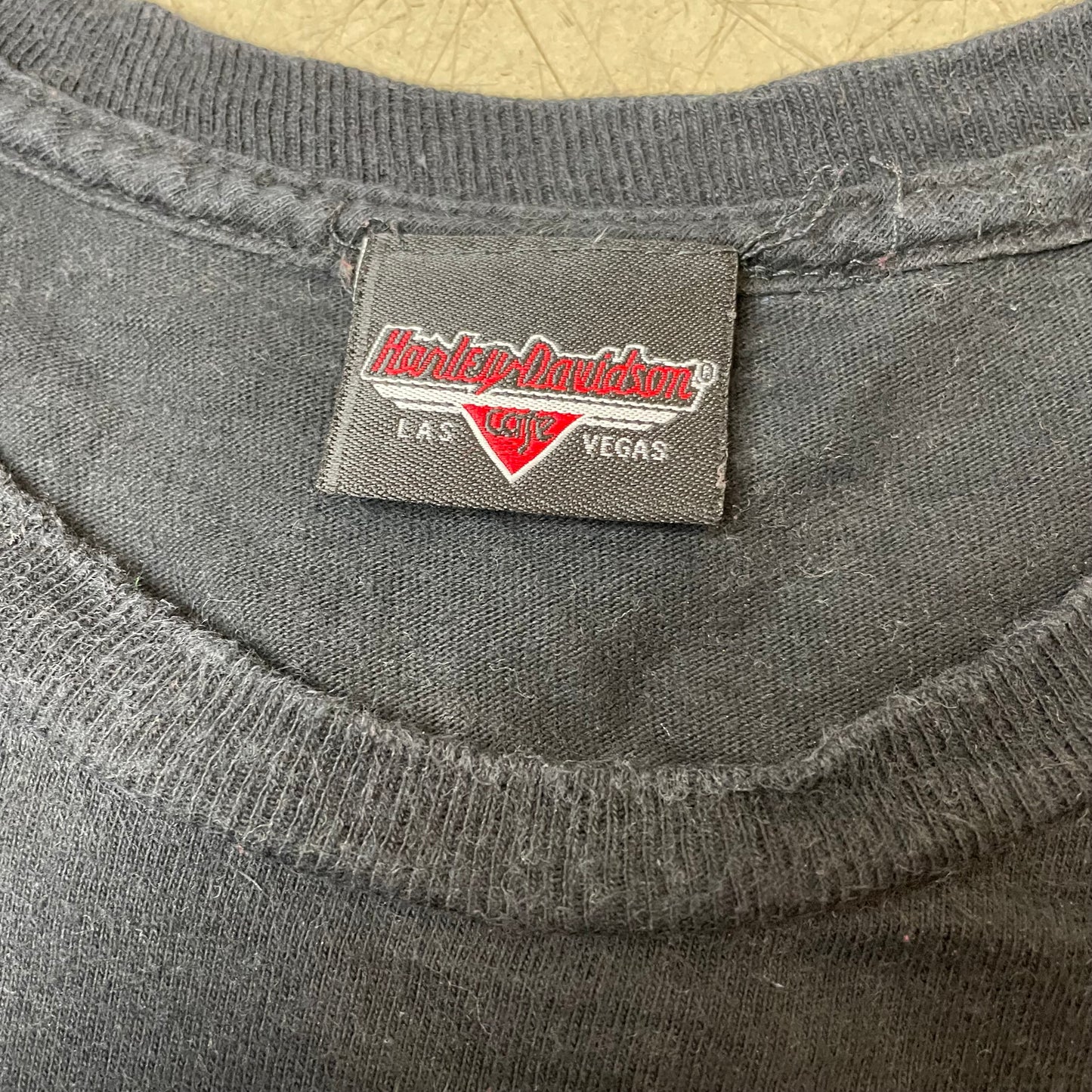 (XL) Harley Davidson Café Biker Tshirt schwarz Las Vegas
