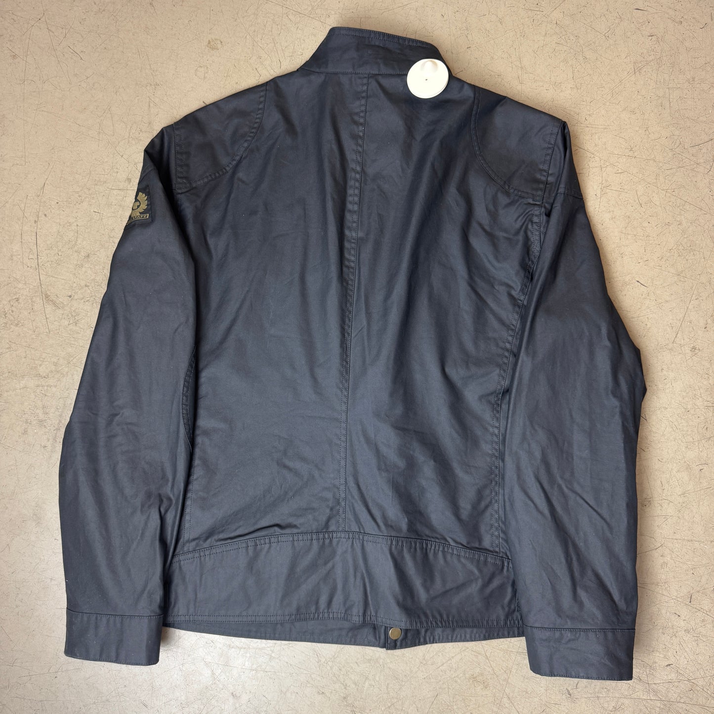 (XL) Belstaff Racemaster Professional Jacke dunkelblau Gr. 46