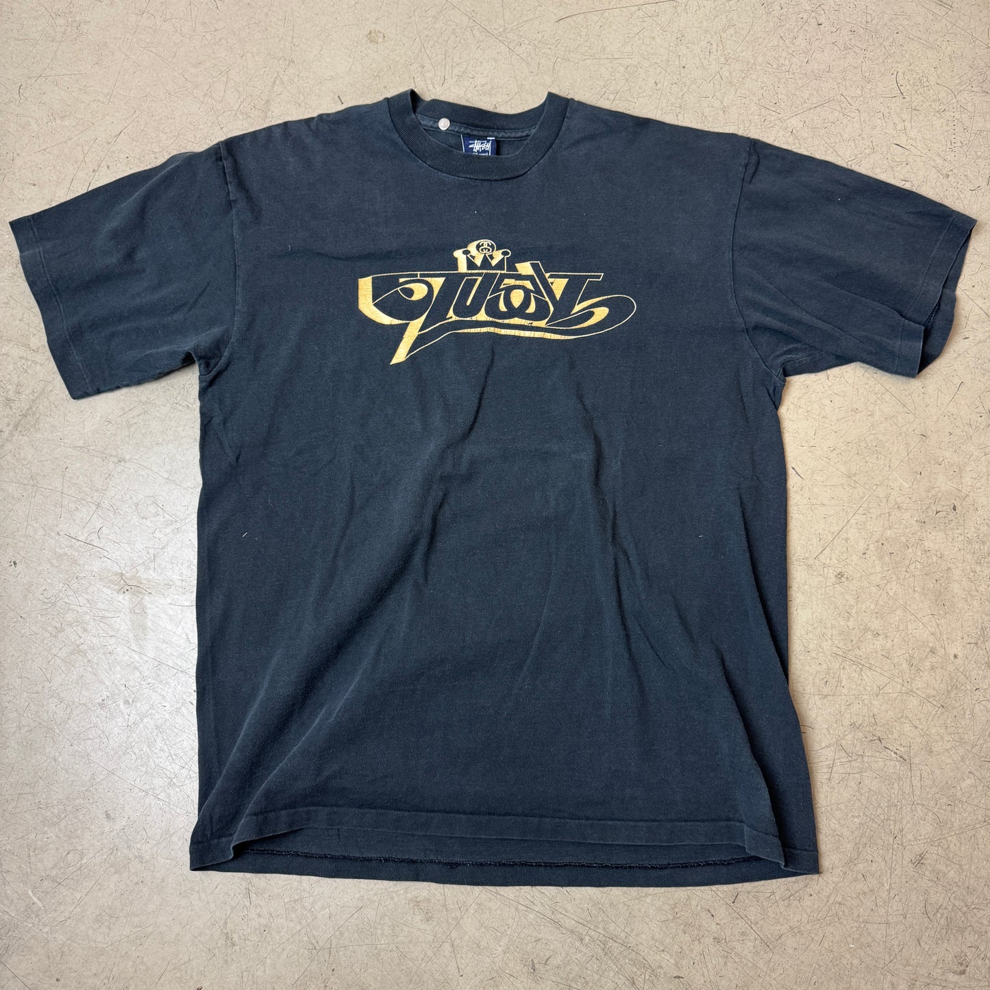 (XL) Vintage Stüssy Logo T-Shirt