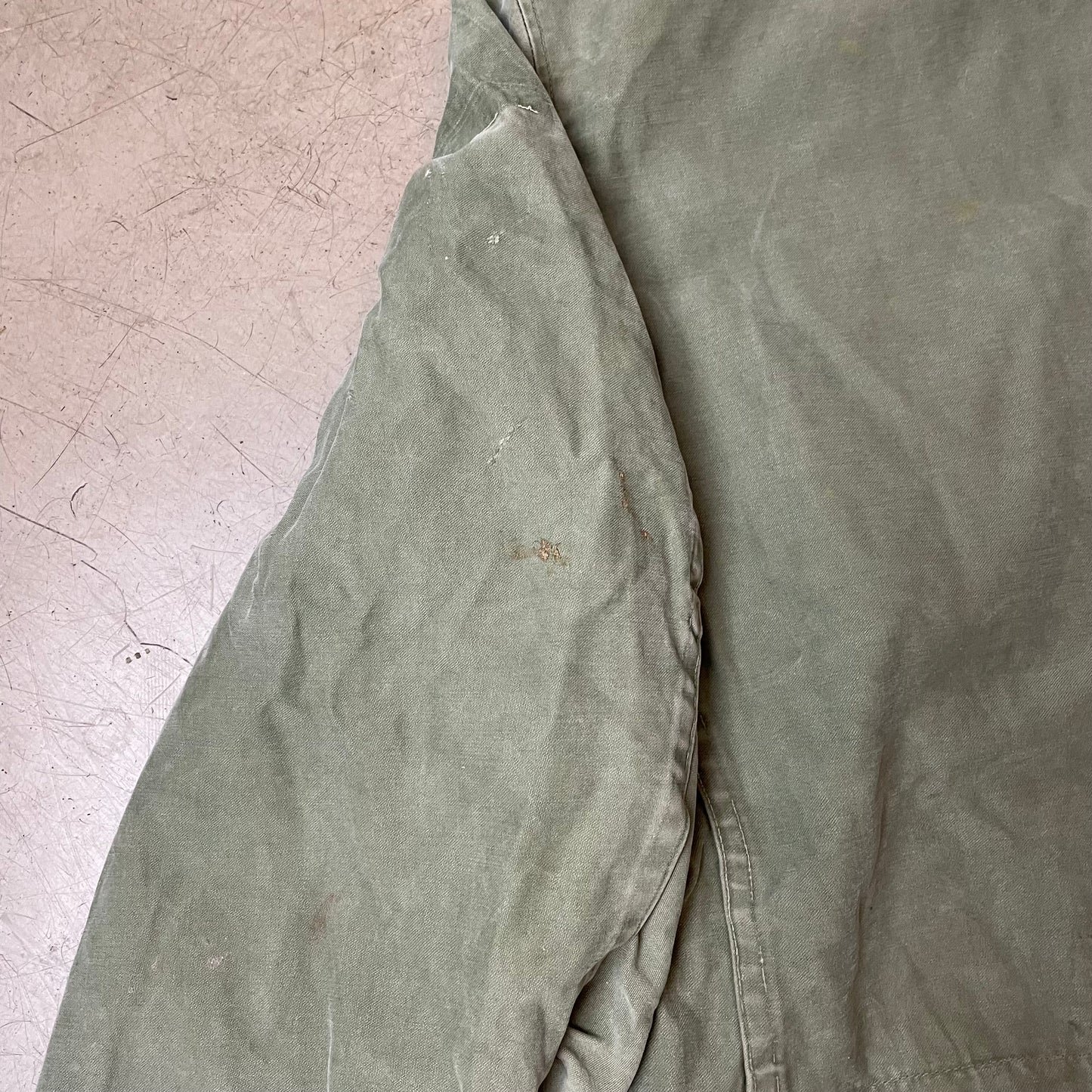 (M) Vintage M51 Field Jacket US Army faded grün S Long