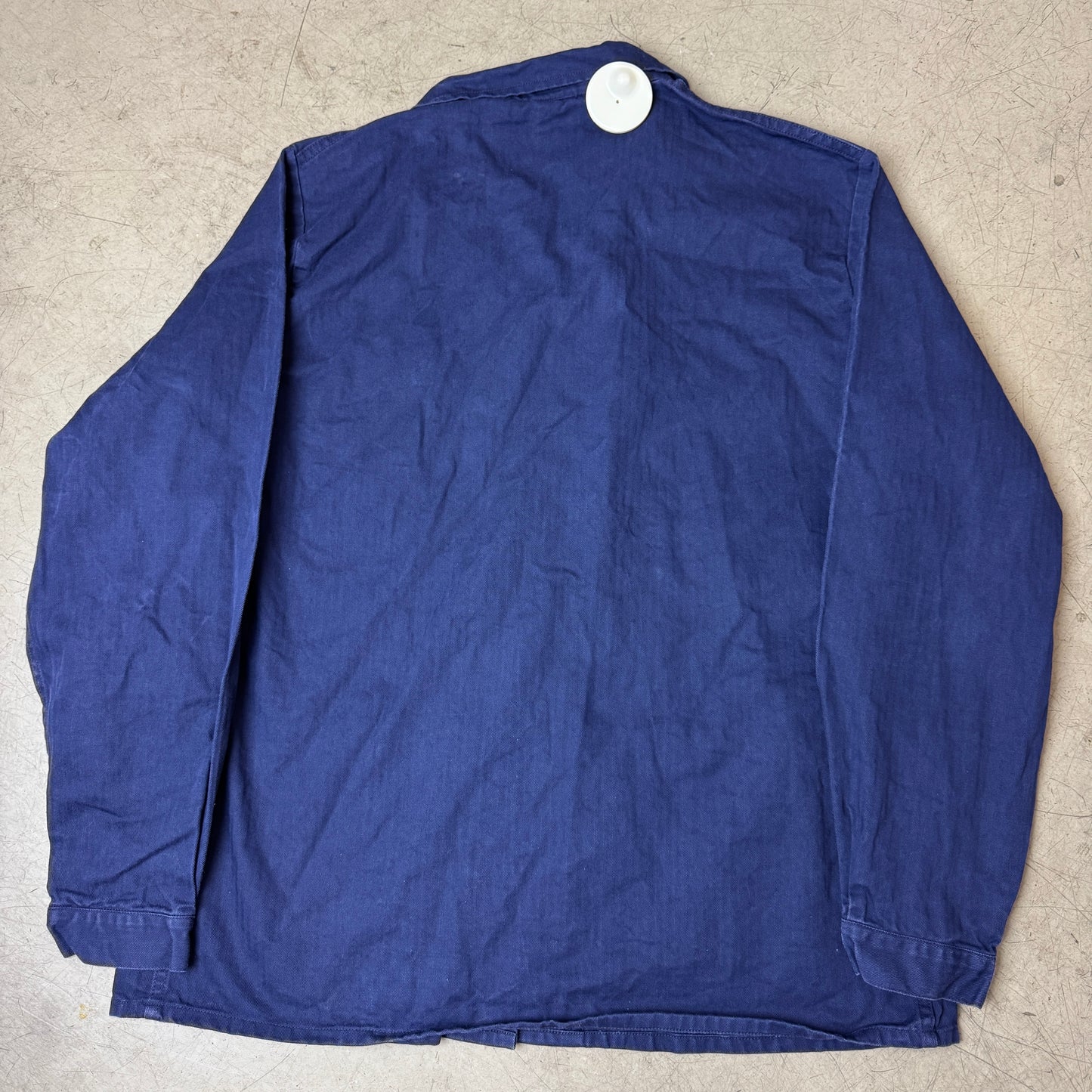 (L) French Work Shirt blau