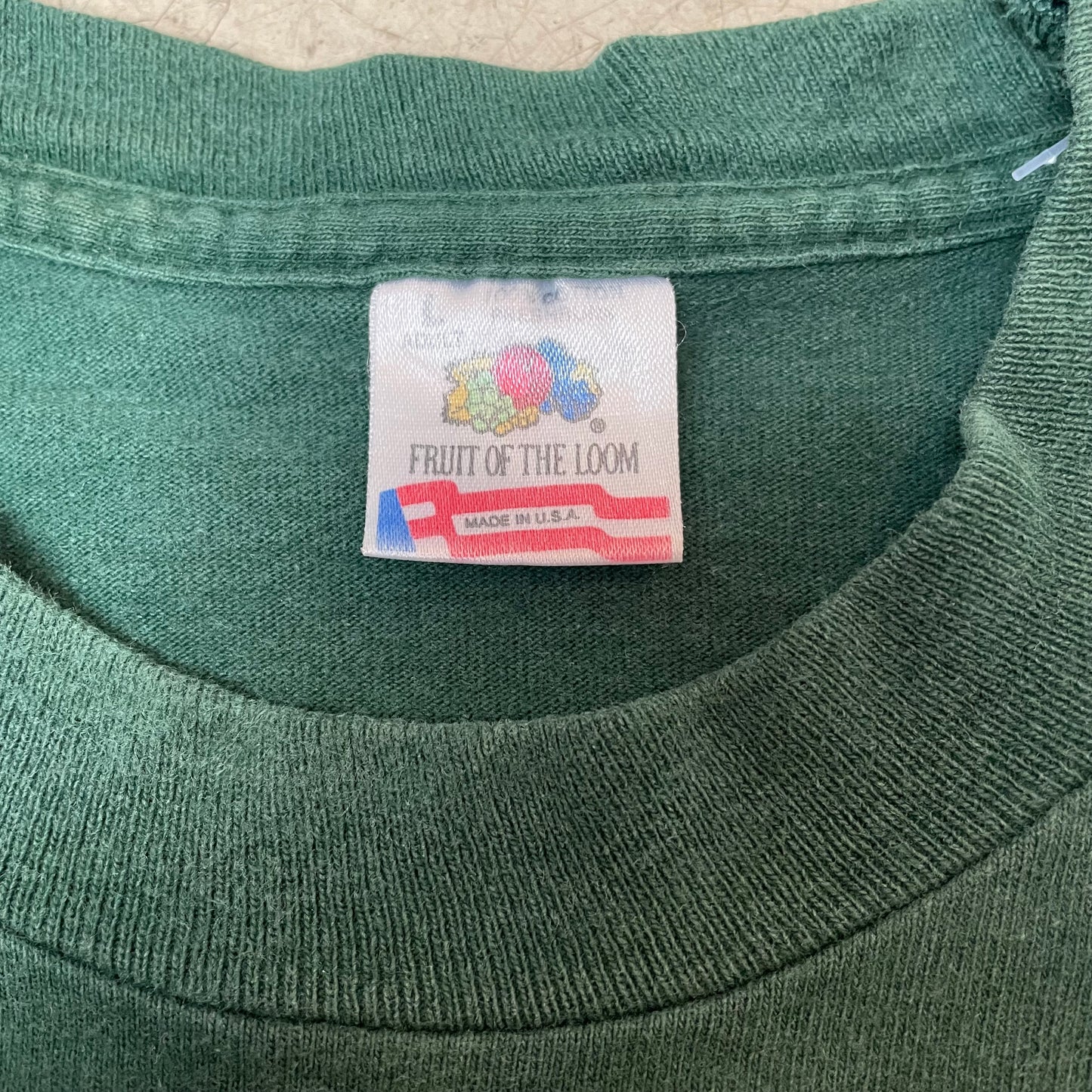 (L) 1996 Maverick Marcus Dairy Super Sunday Tshirt grün Single Stitch