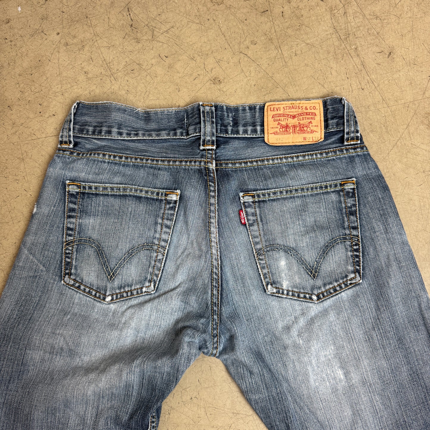 (M) 512 Bootcut Levi’s Jeanshose W32/L32