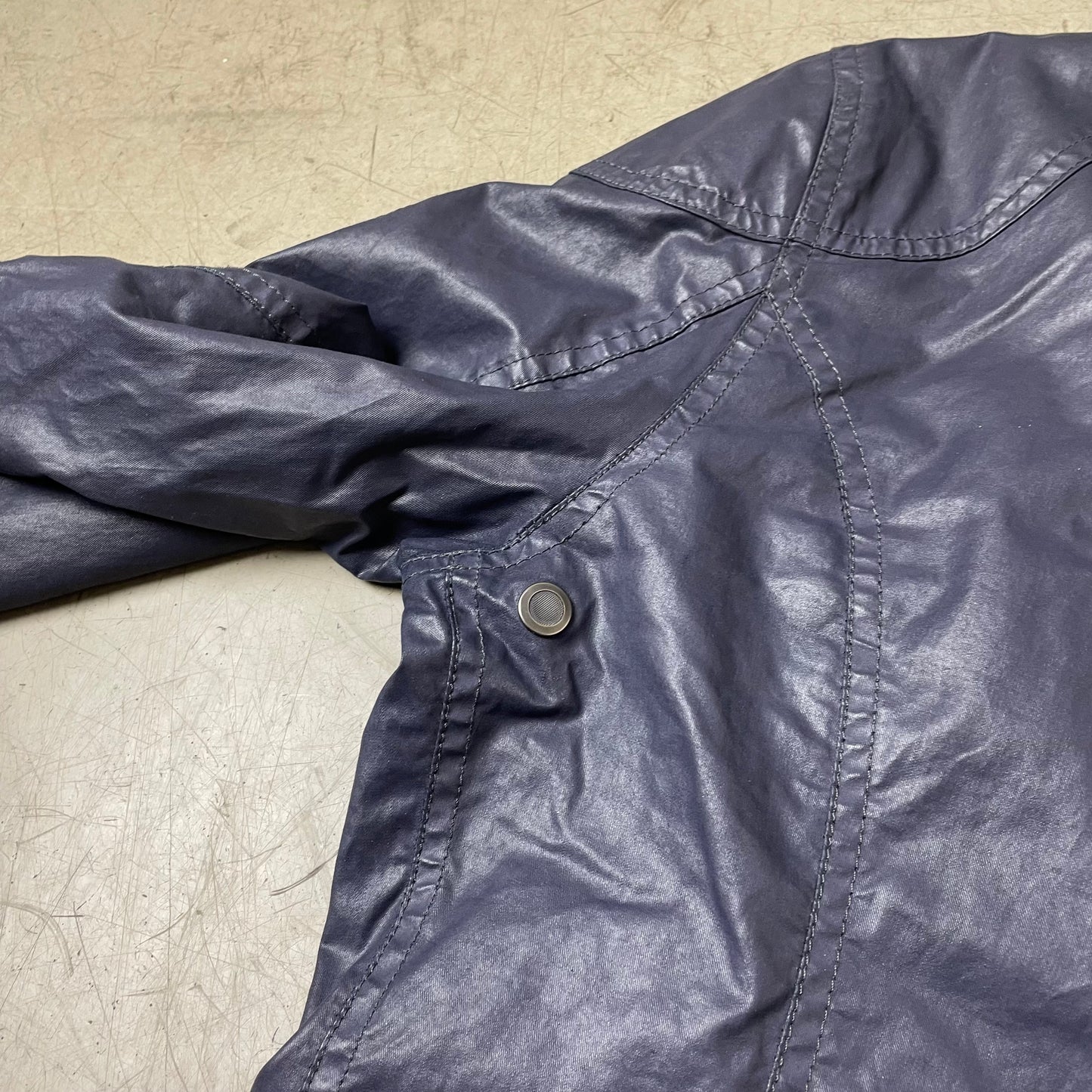 (S-M) Belstaff Wmn Jacket Navy blau