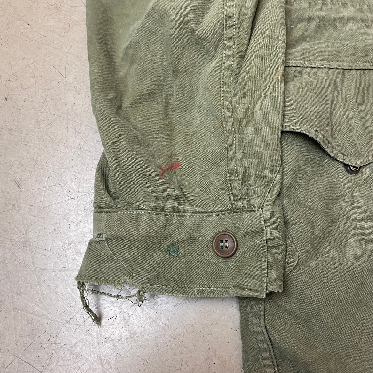 (L) Vintage M51 Field Jacket Faded grün US Army