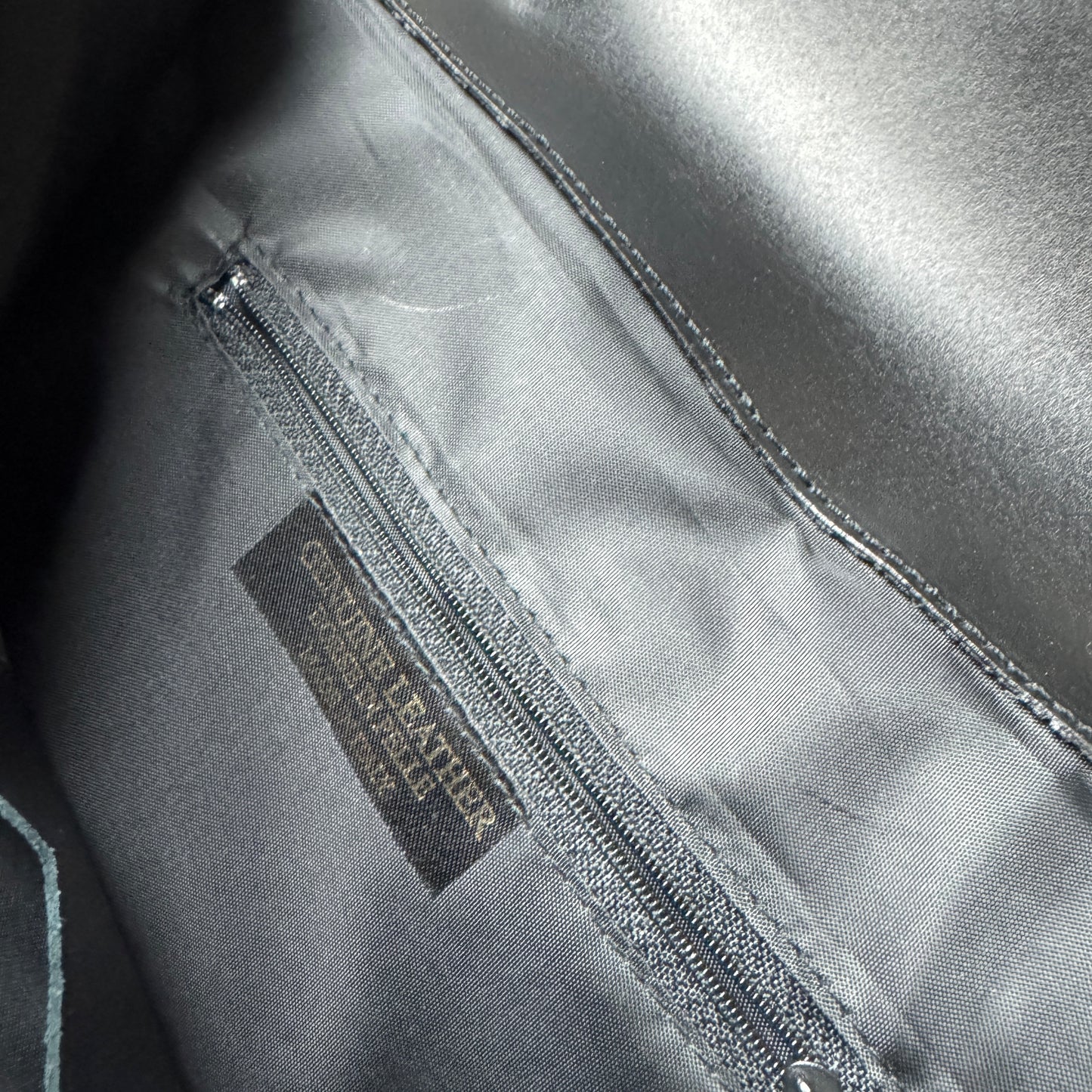 Black White Cow Hide / Kuhfell Leder Handtasche