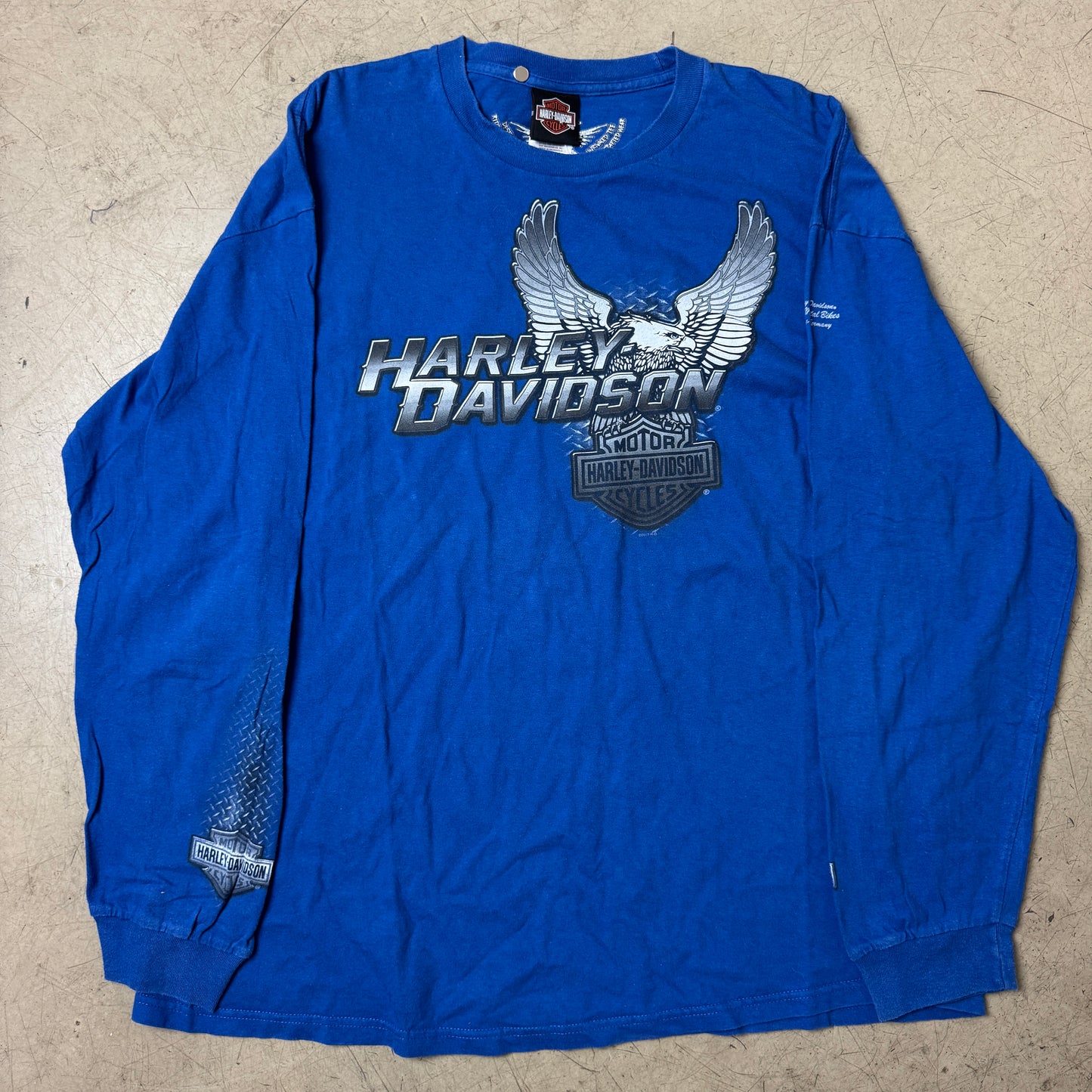(XXL) Harley Davidson Eagle Longsleeve
