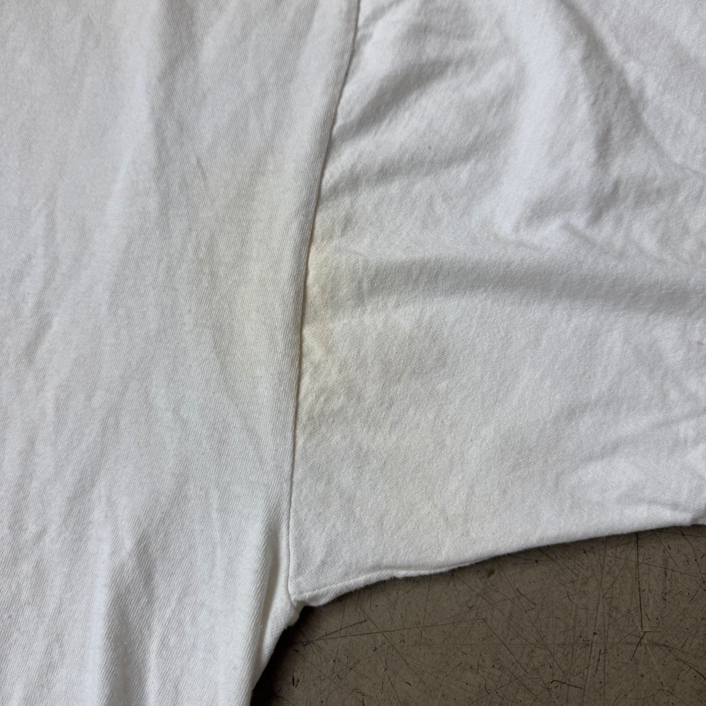 (XXL) 1990s Harley Davidson Racing T-Shirt weiß