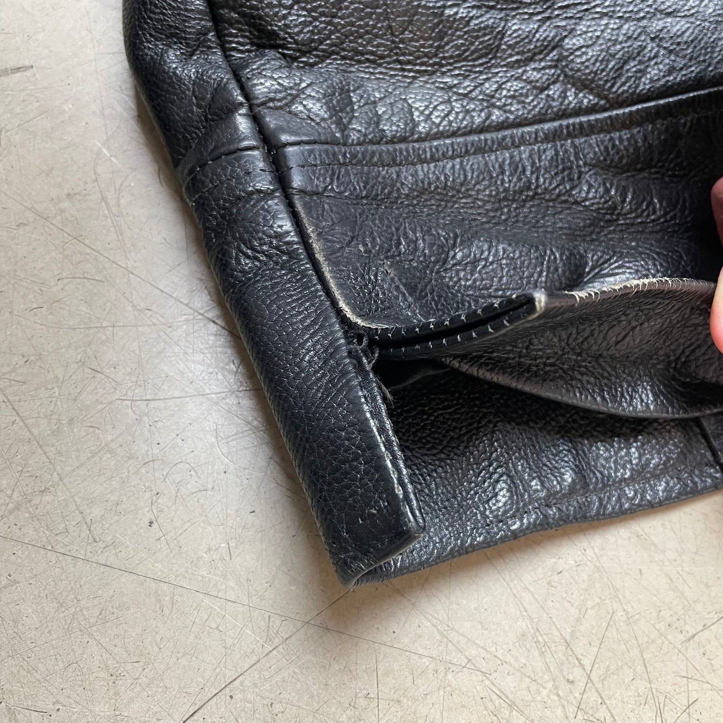 (XL) Gipsy Lederjacke schwarz