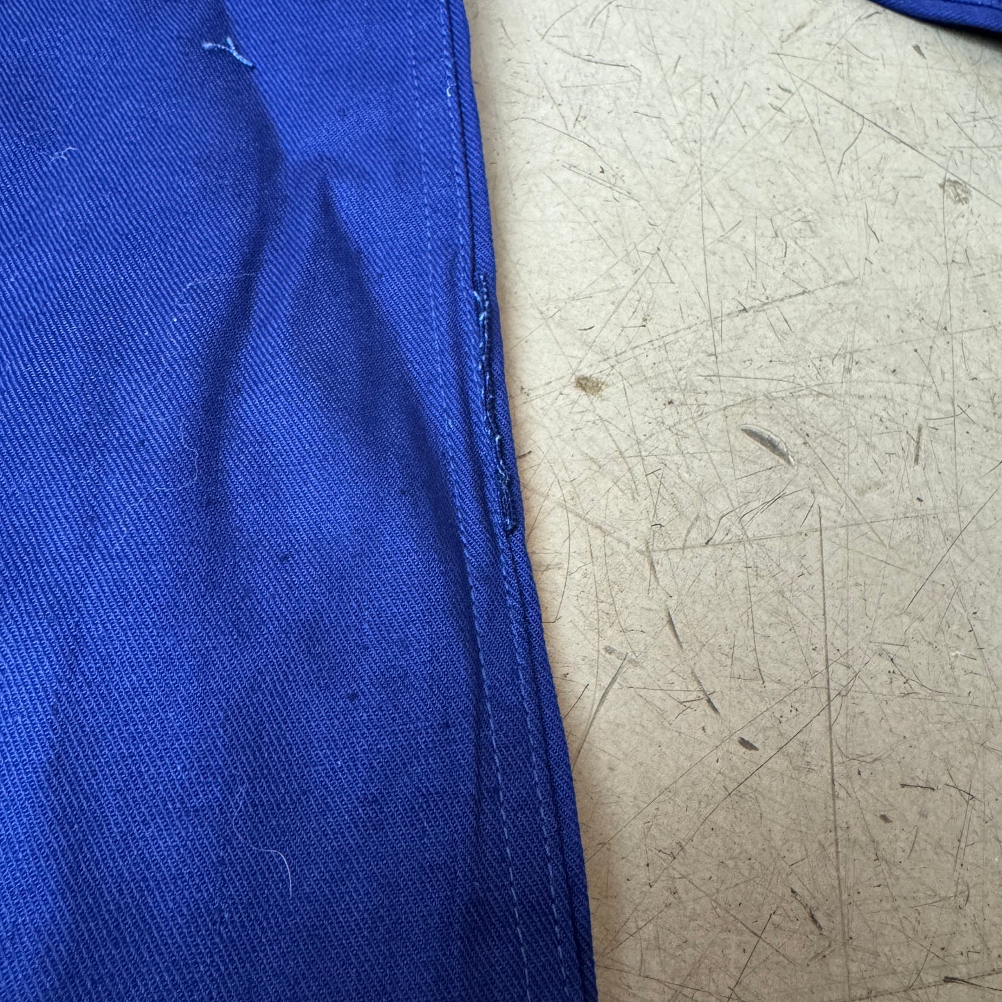 (XXL) French Work Shirt blau