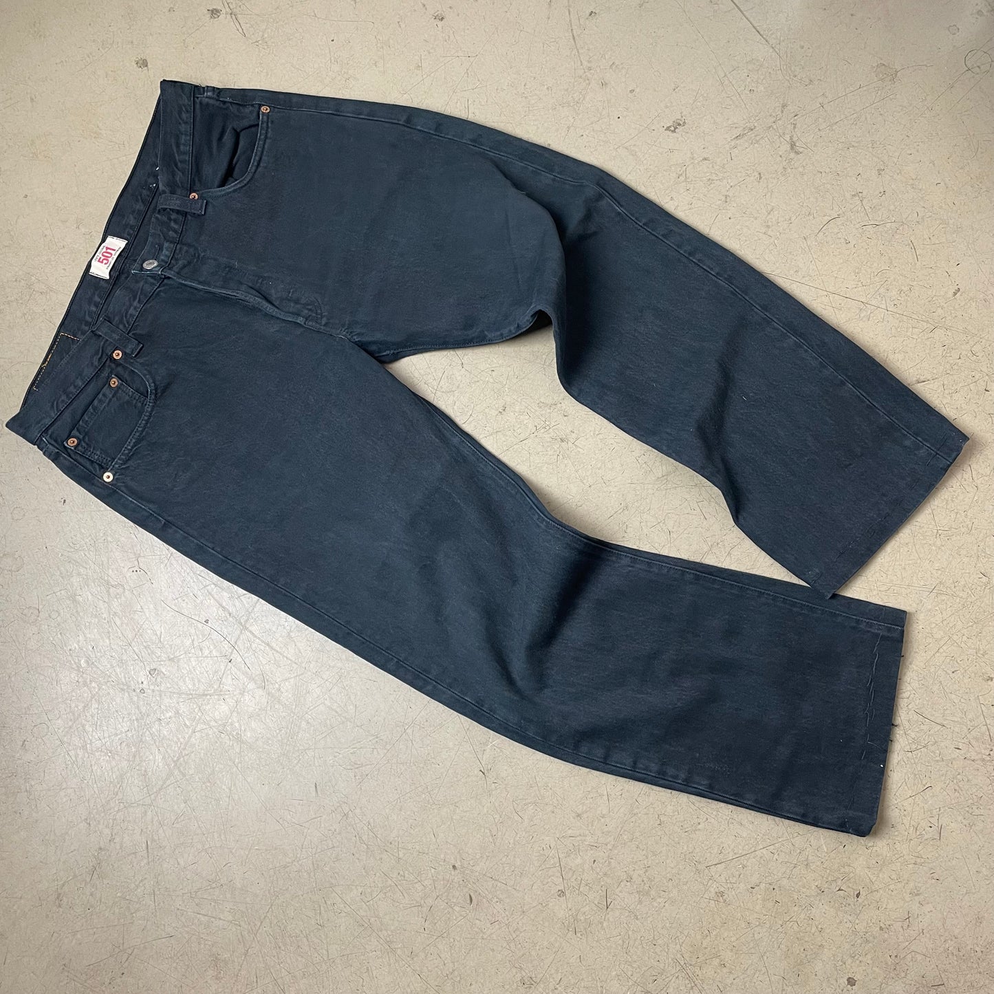 (XL) Levi’s 501 Jeanshose schwarz W36L34