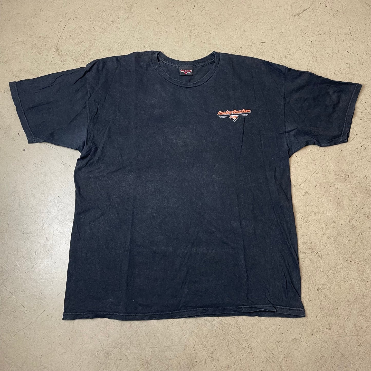(XL) Harley Davidson Café Biker Tshirt schwarz Las Vegas