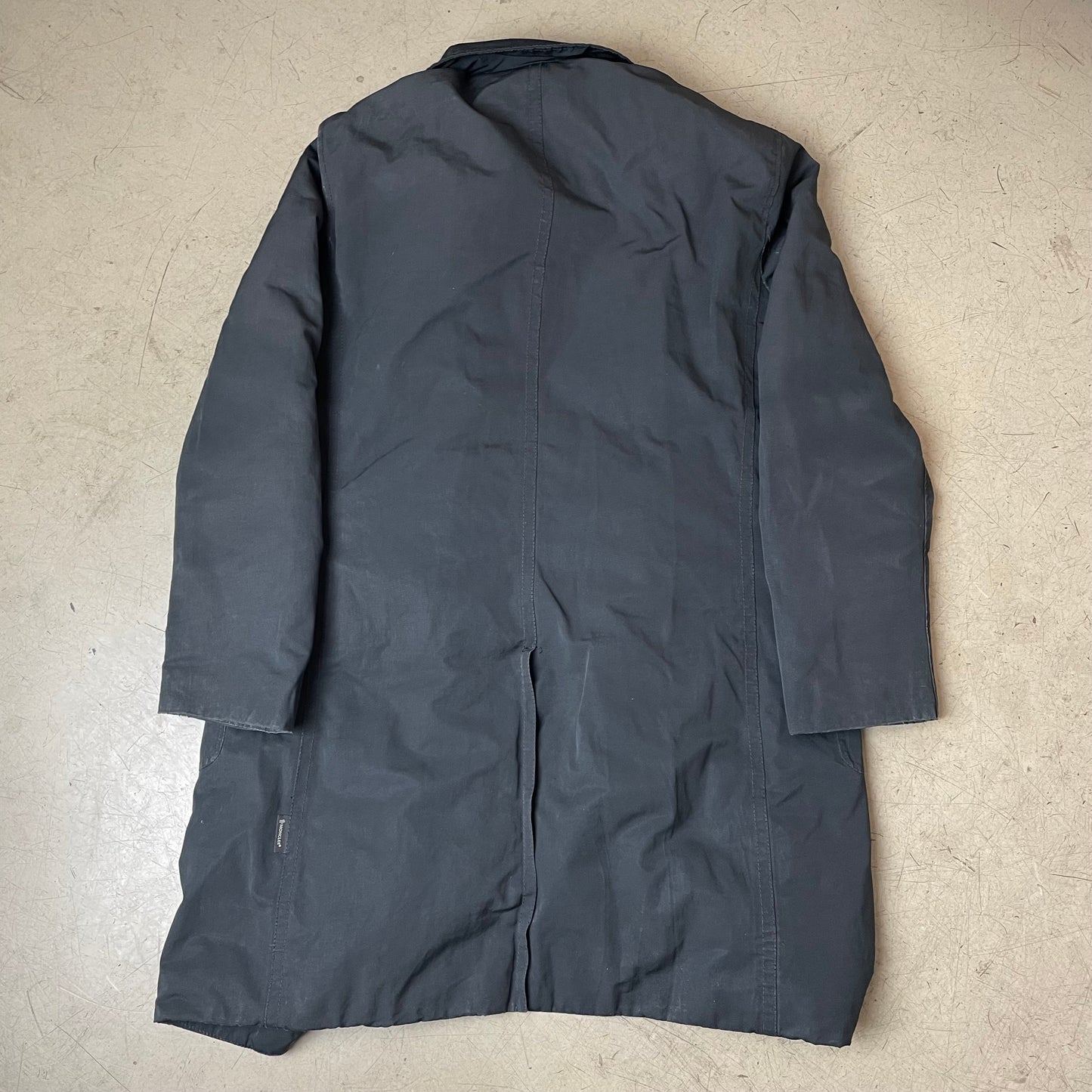 (M) Moncler Mantel Jacke lang schwarz