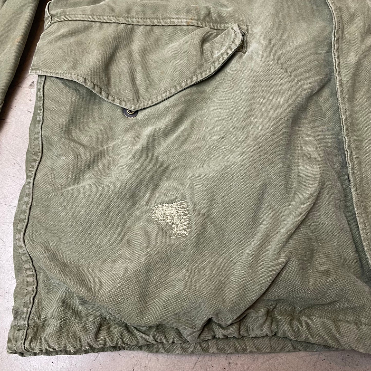 (L) Vintage M51 Field Jacket Faded grün US Army