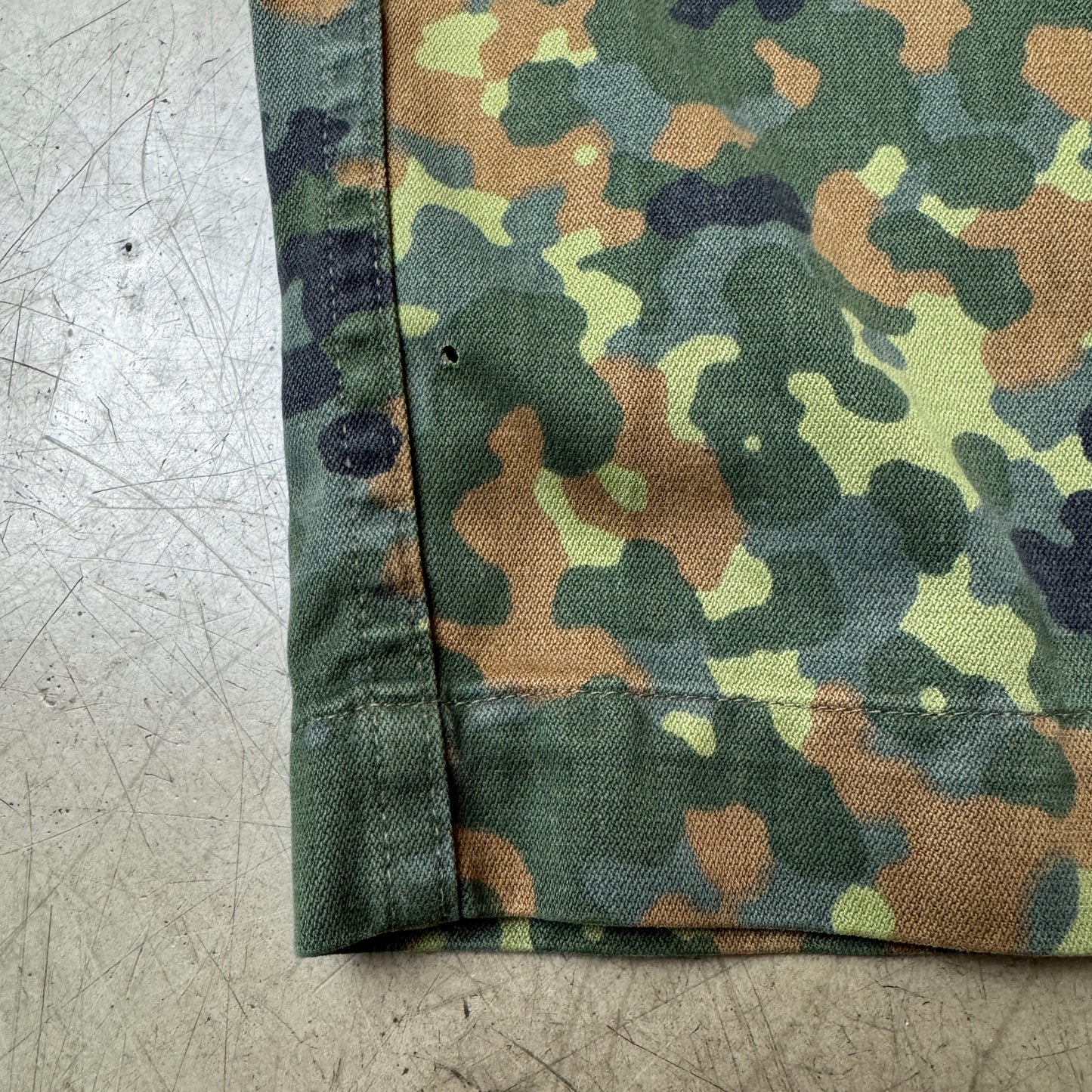 (XL) Army Cargo Camo Pants Flecktarn grün braun