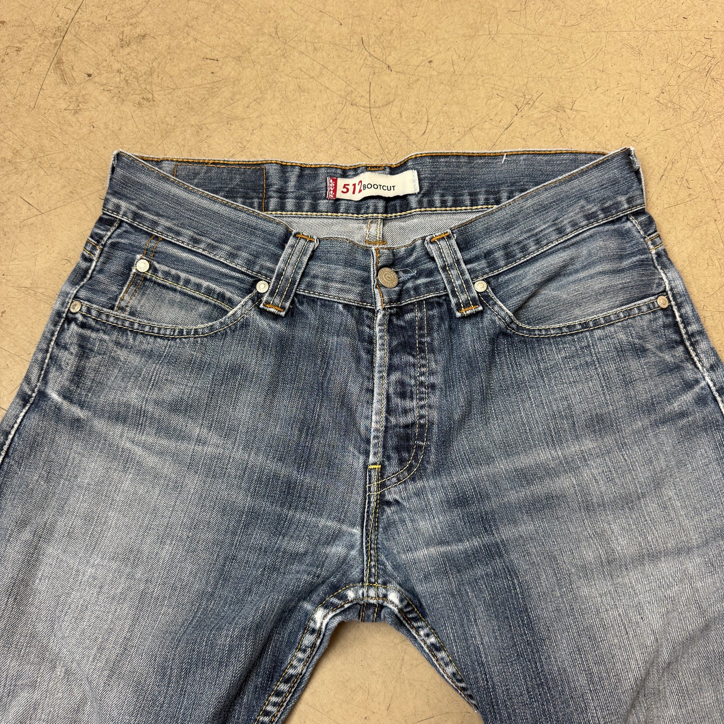 (M) 512 Bootcut Levi’s Jeanshose W32/L32