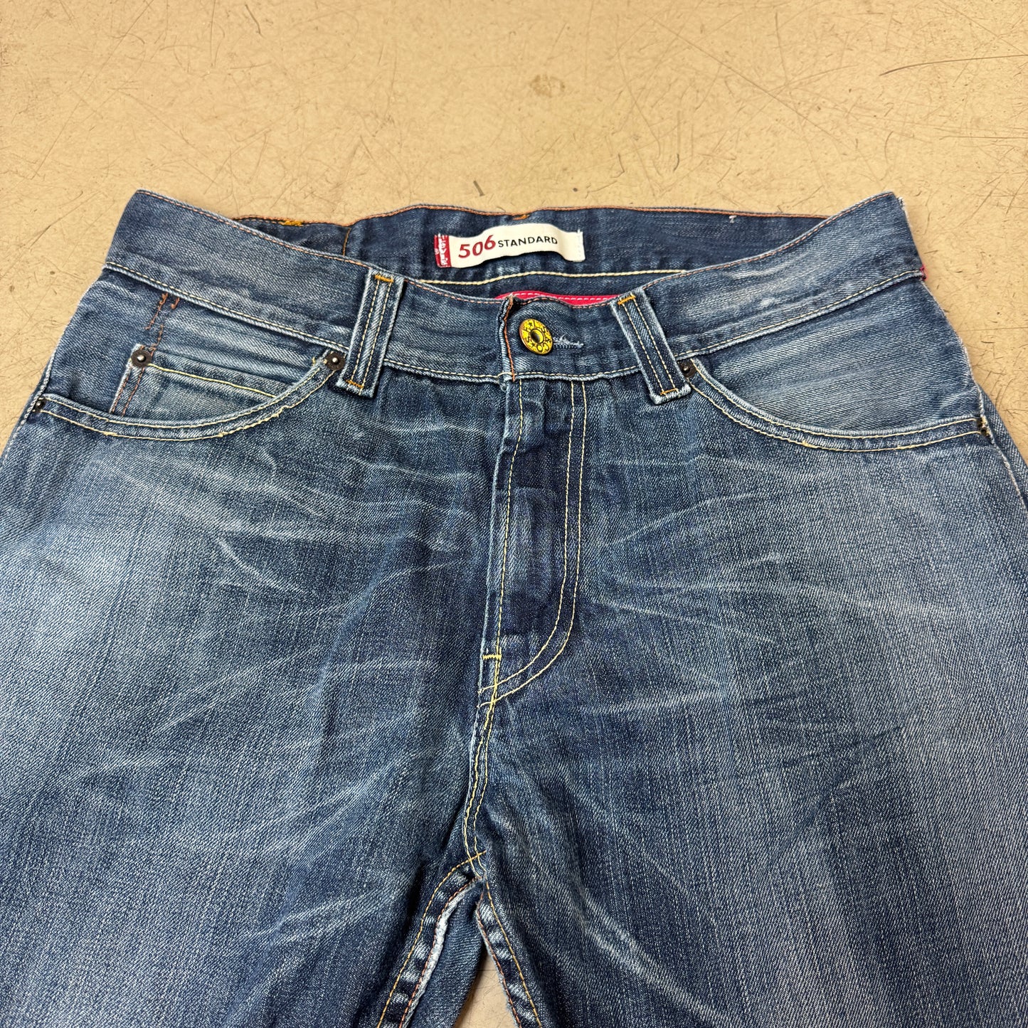 (L) Faded Levi’s 506 Jeanshose W33/L34