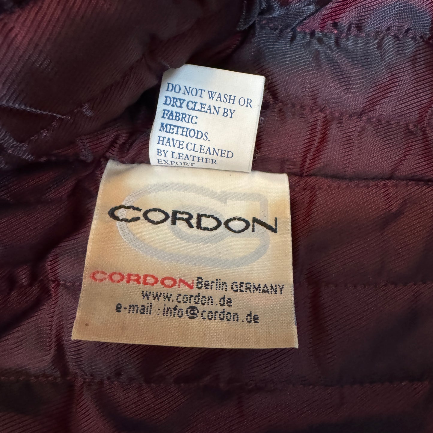 (XL) Cordon College 86 Bomberjacke schwarz
