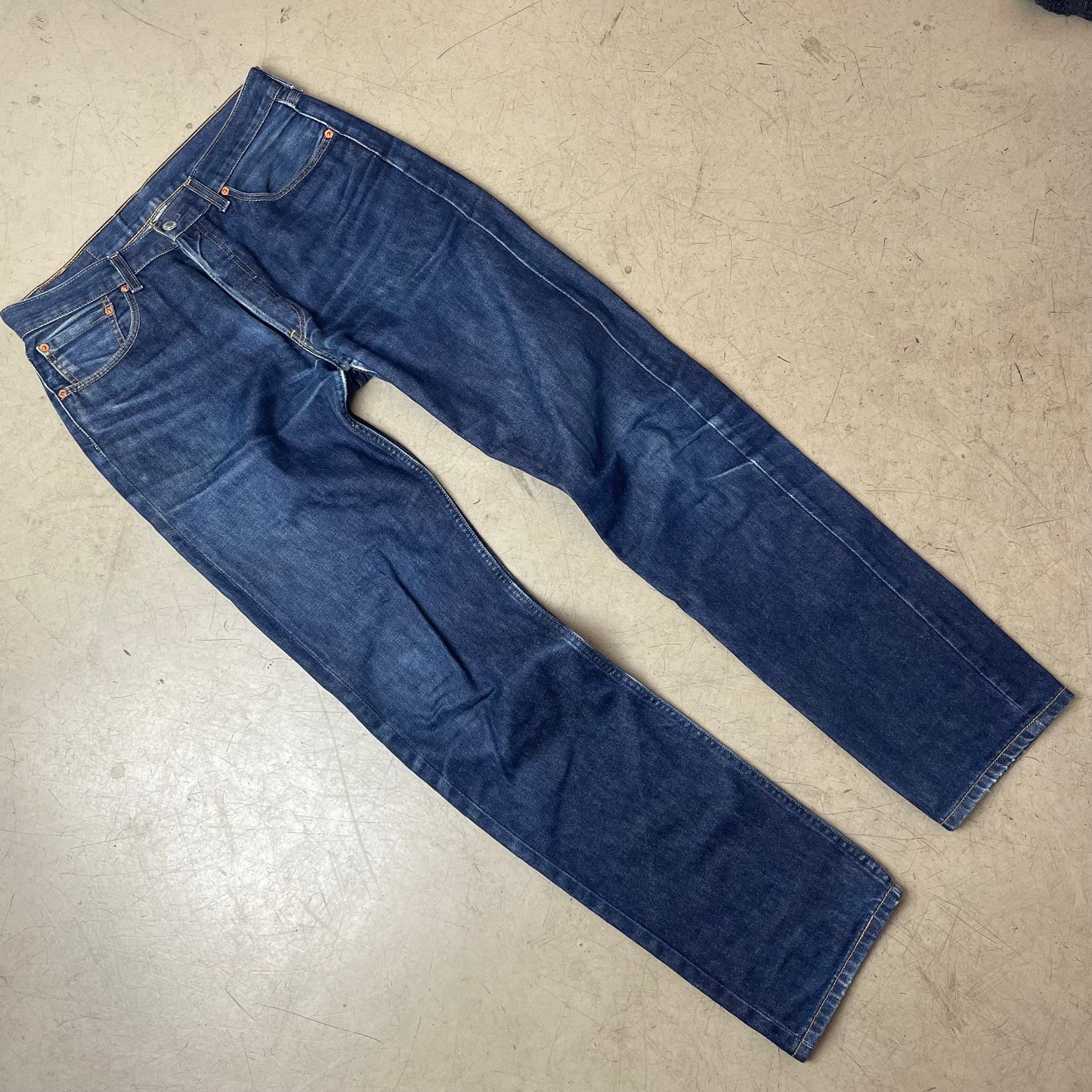 (L) Levi’s 501 Jeanshose blau W33/L36