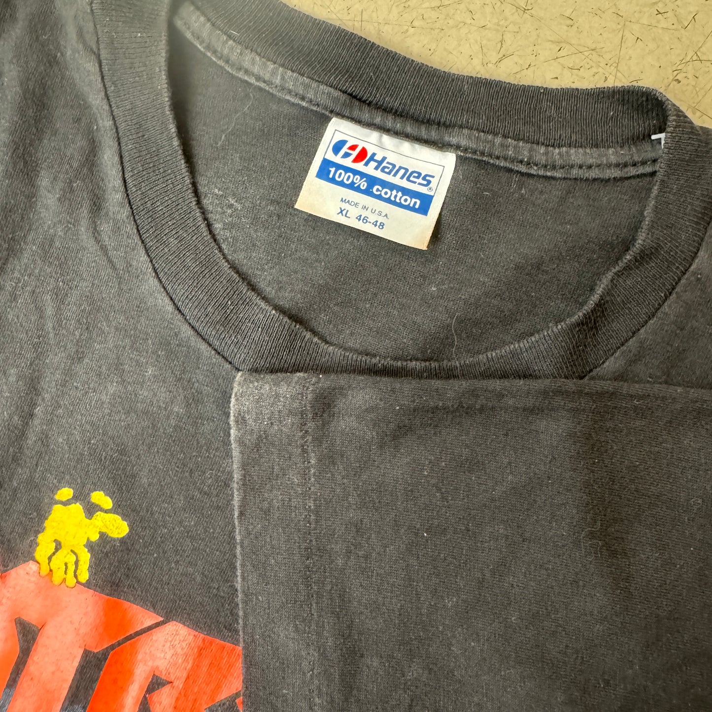 (XL) 1990-91 Extreme Mons-Tour Band T-Shirt Single Stitch schwarz Hanes