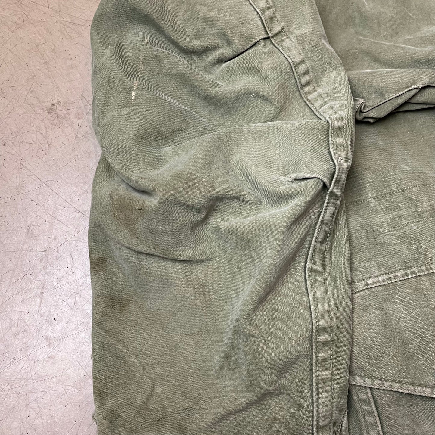 (M) Vintage M51 Field Jacket US Army faded grün S Long