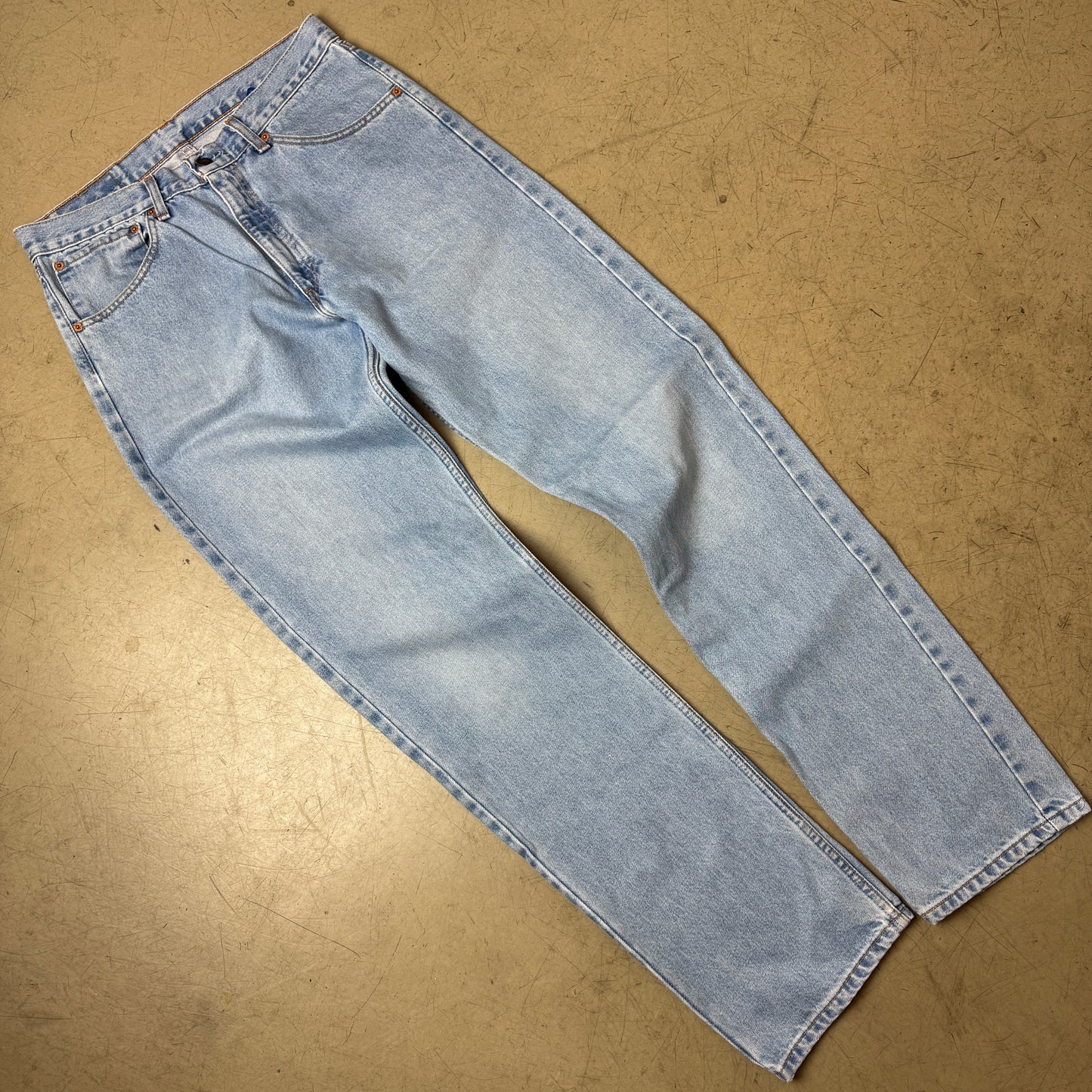 (M-L) Levi’s 521 02 Jeanshose hellblau W34/L36