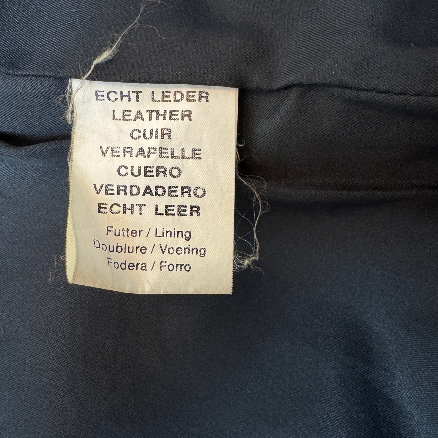 (XXL) Gipsy Ledermantel schwarz halblang