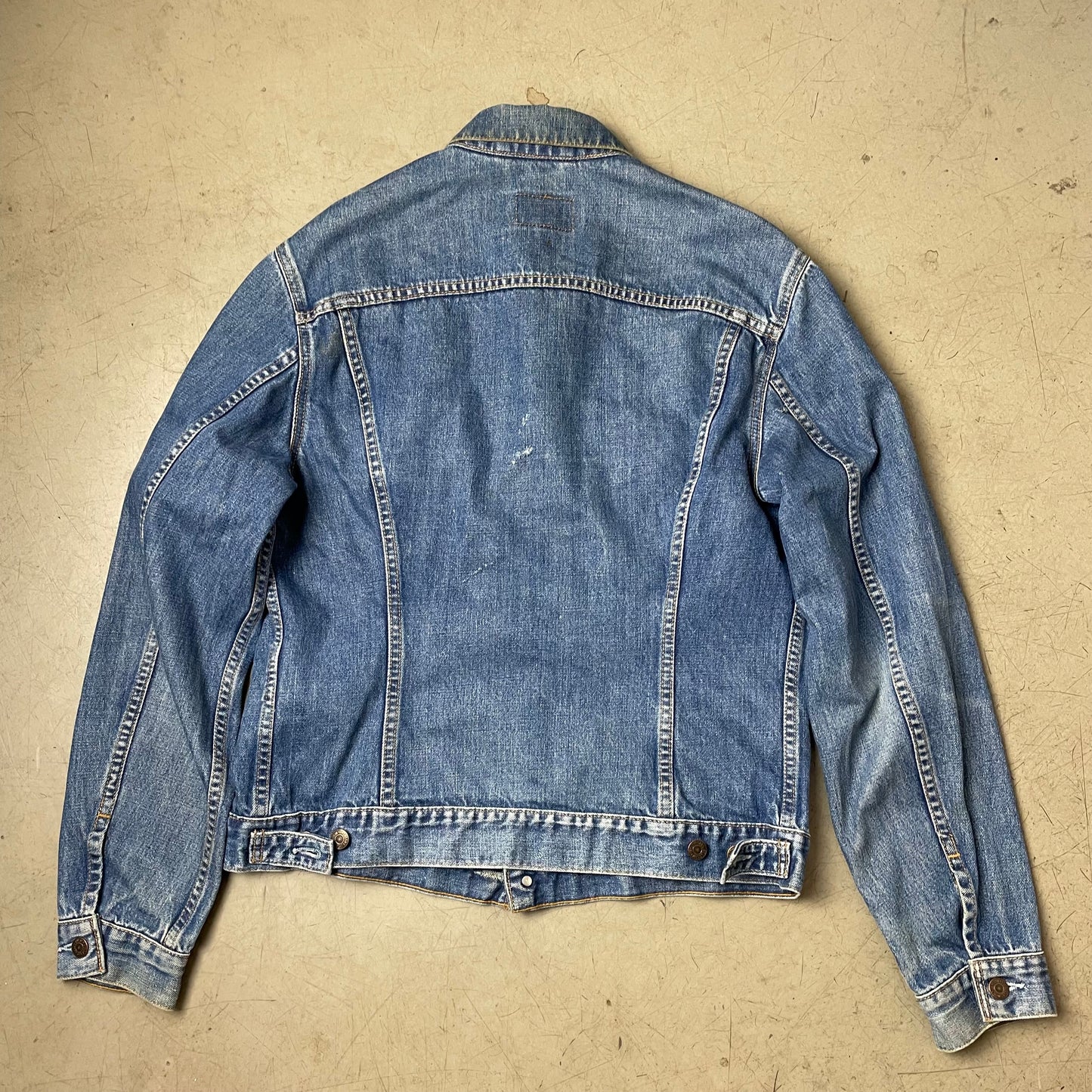 (L-XL) Levi’s Jeansjacke blau