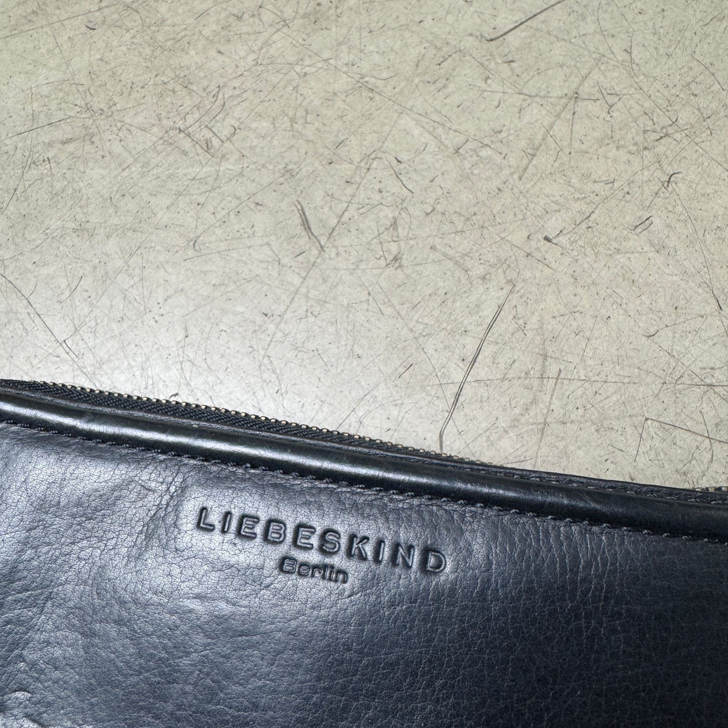 Liebeskind Berlin Leder Geldbeutel schwarz
