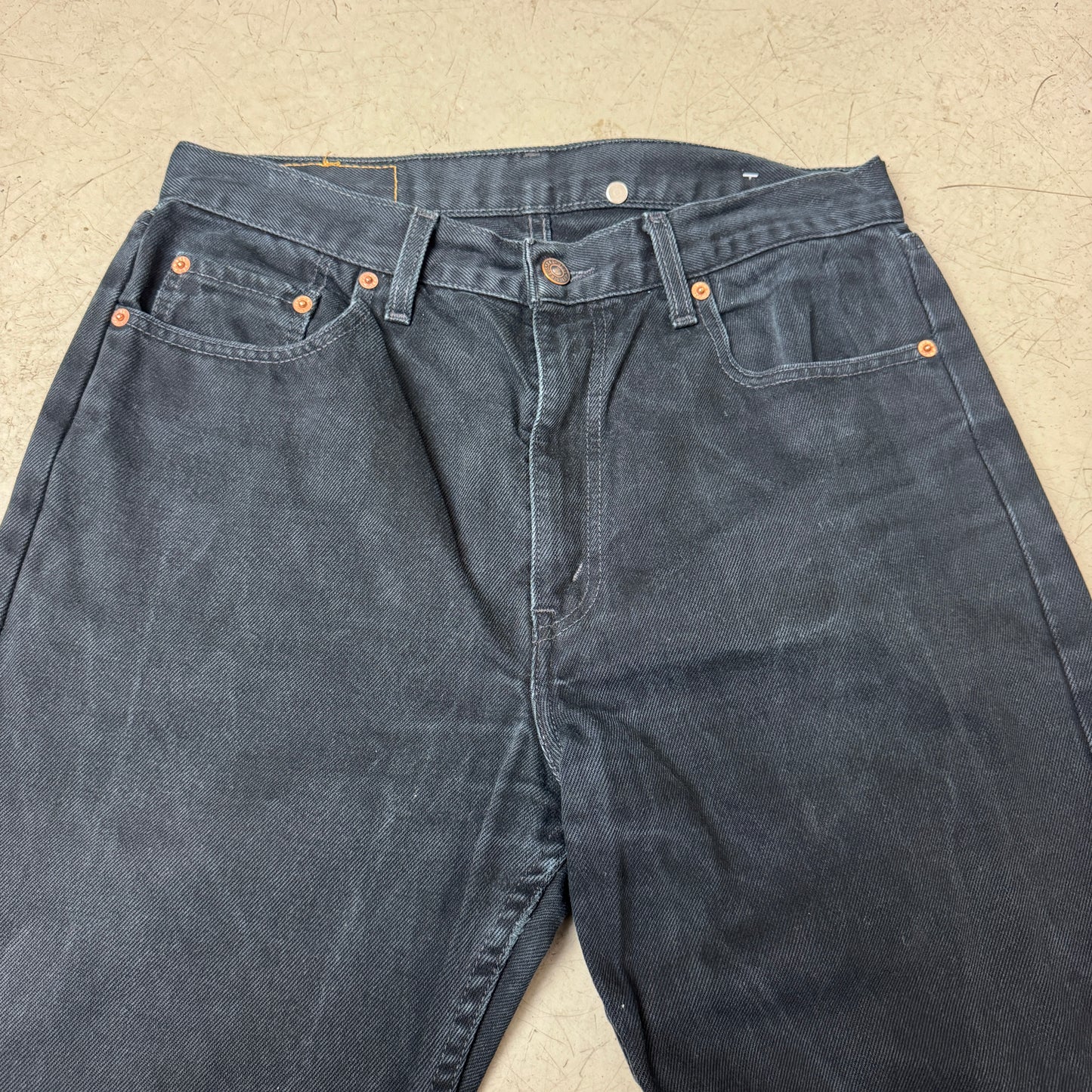 (M) Vintage Levi’s 615 02 Orange Tab Jeanhose W33/L30