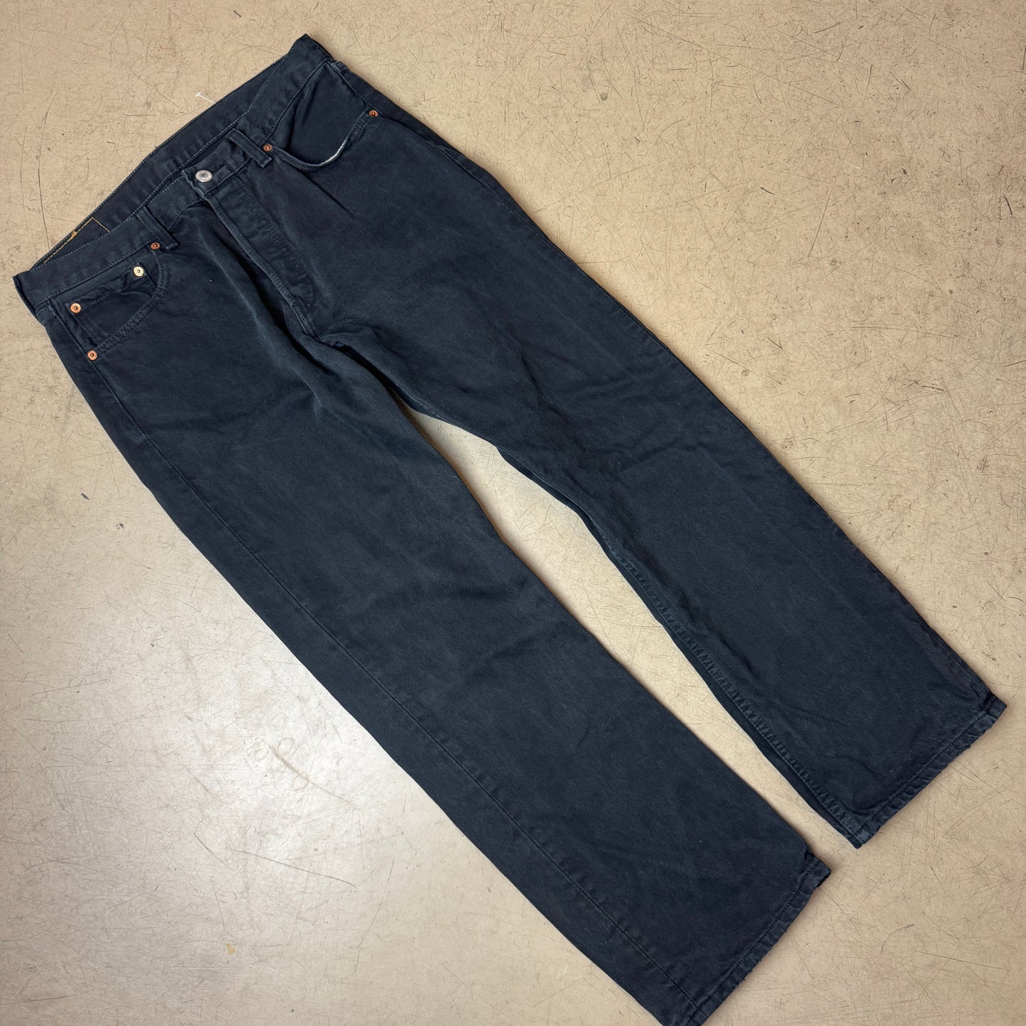 (L) Levi’s 501 Jeanshose schwarz W33/L30
