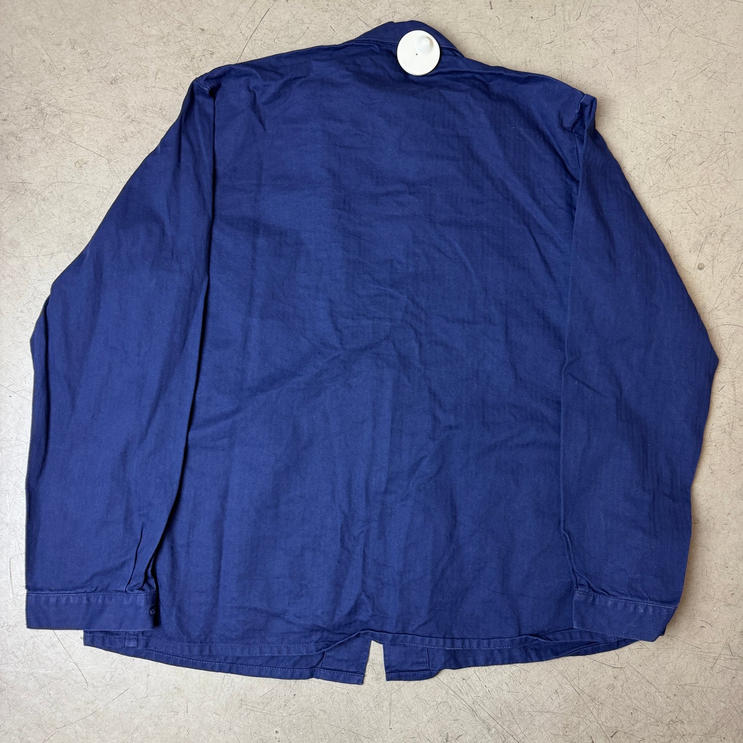 (L) French Work Shirt blau