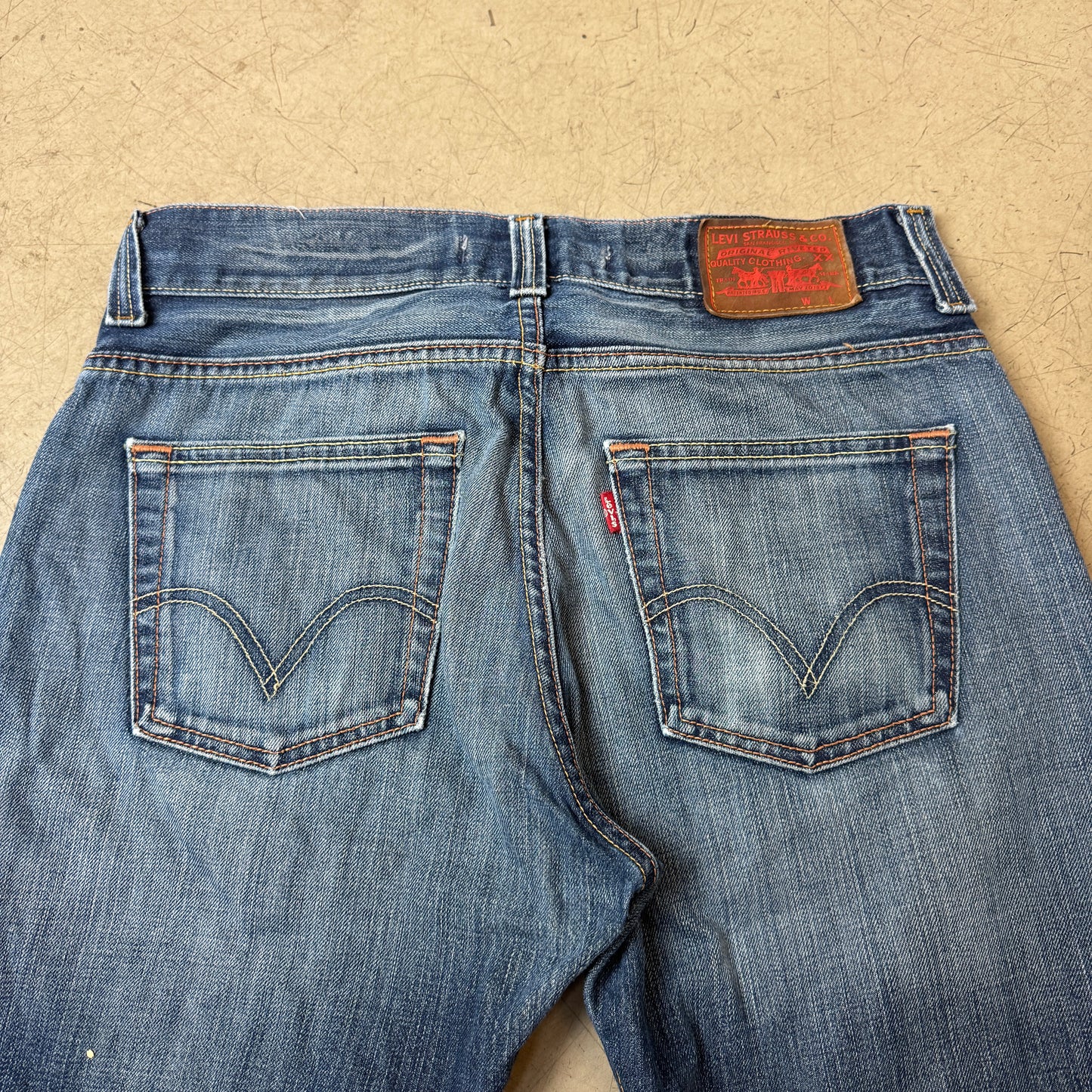 (L) Faded Levi’s 506 Jeanshose W33/L34