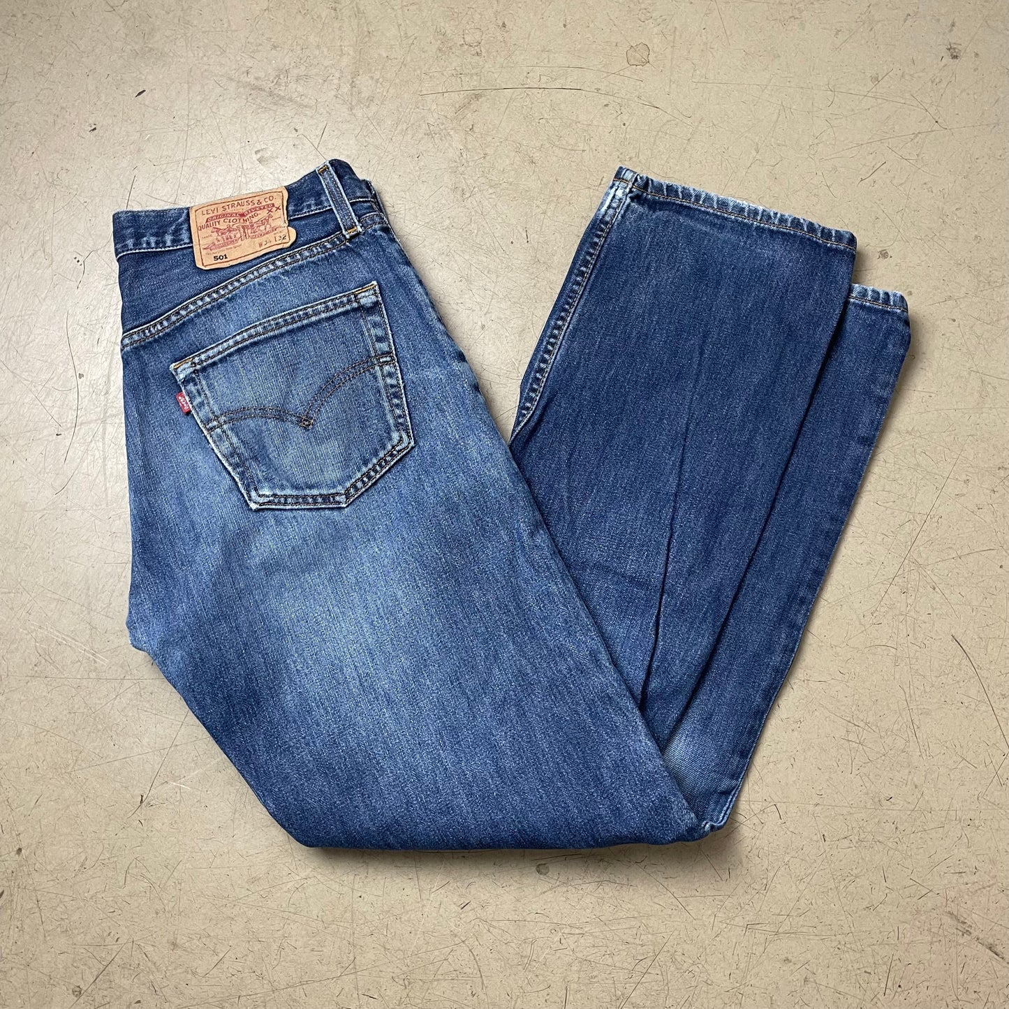 (M) Levi’s 501 Jeanshose blau W34L32