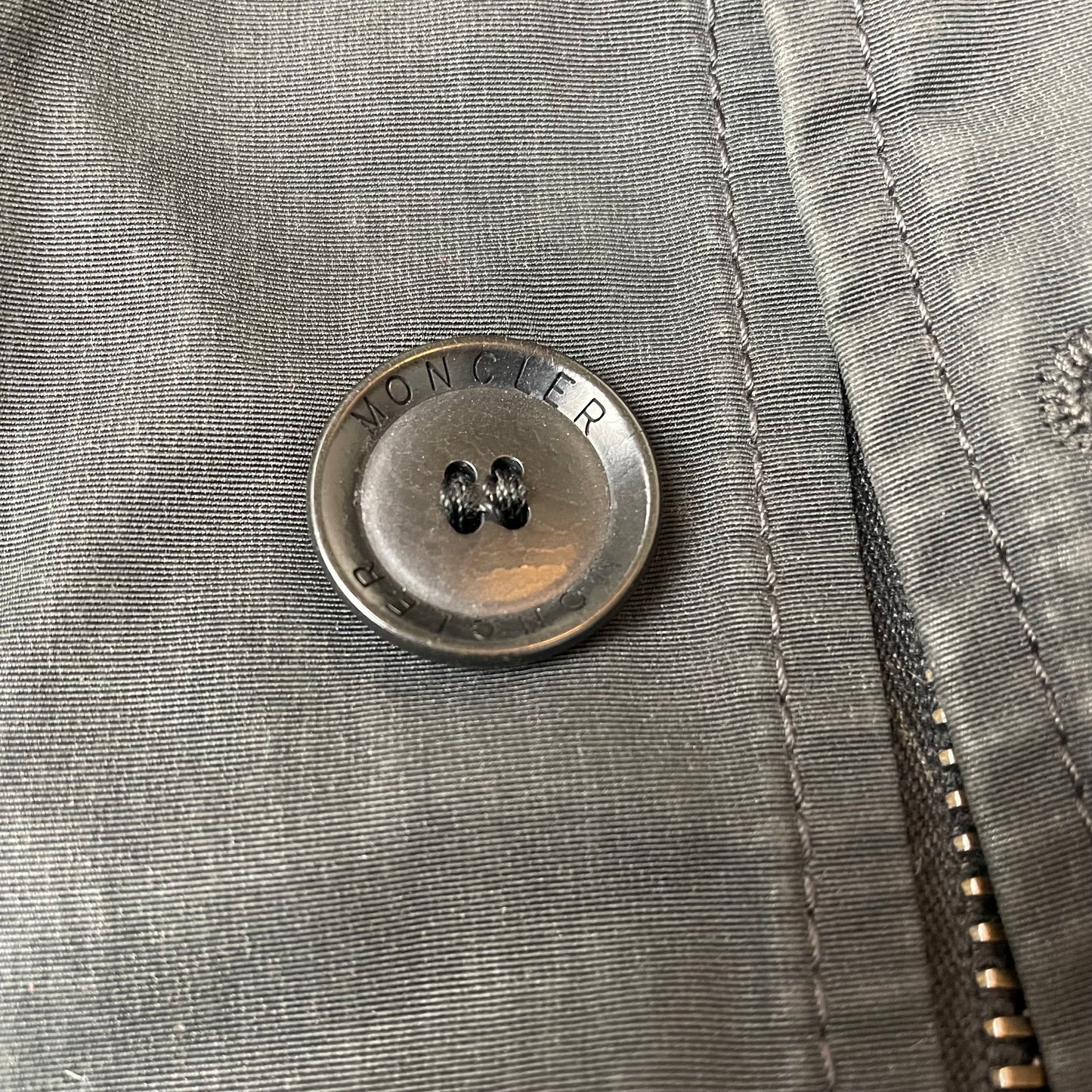 (M) Moncler Mantel Jacke lang schwarz