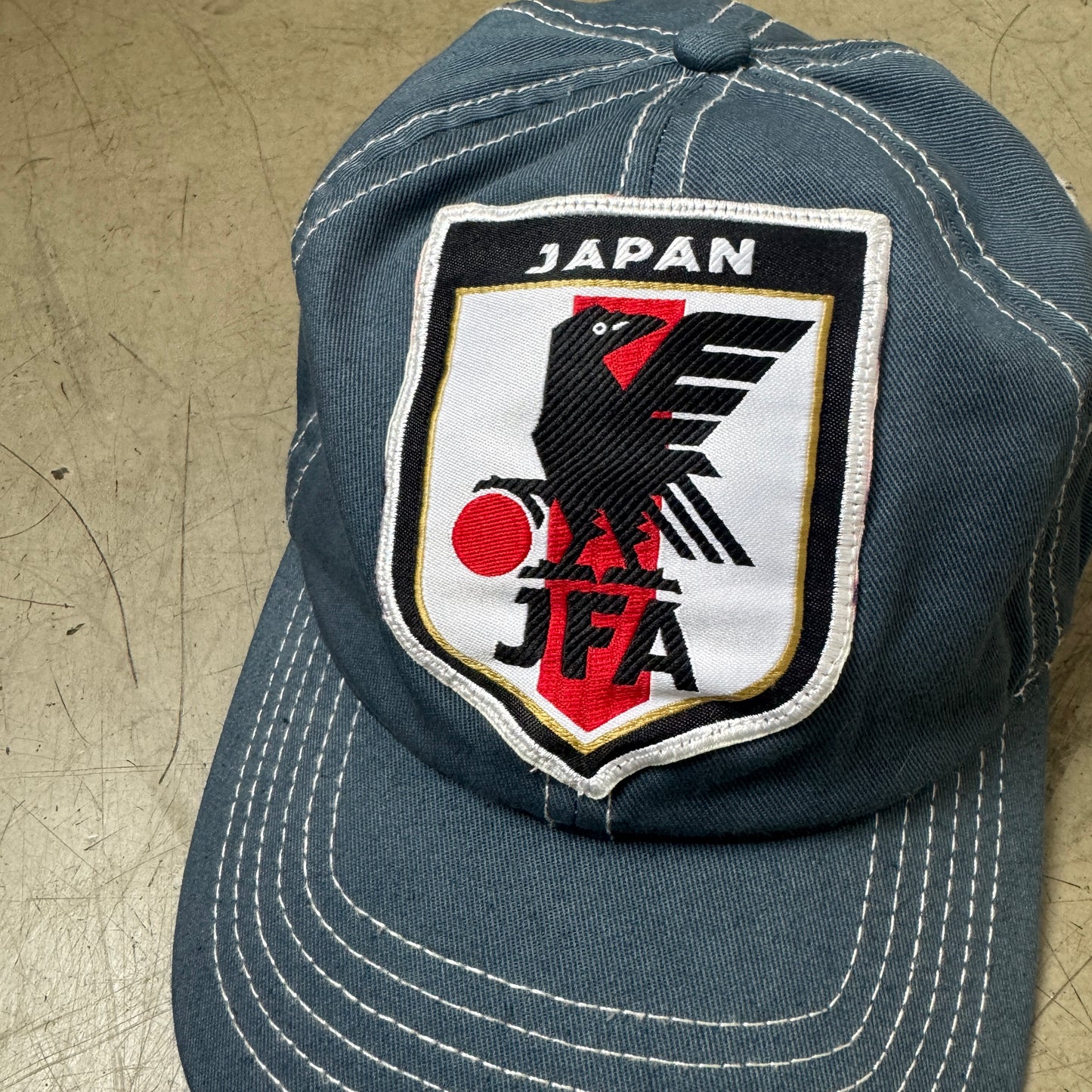 Japan Patch Cap Faded grau Verstellbar