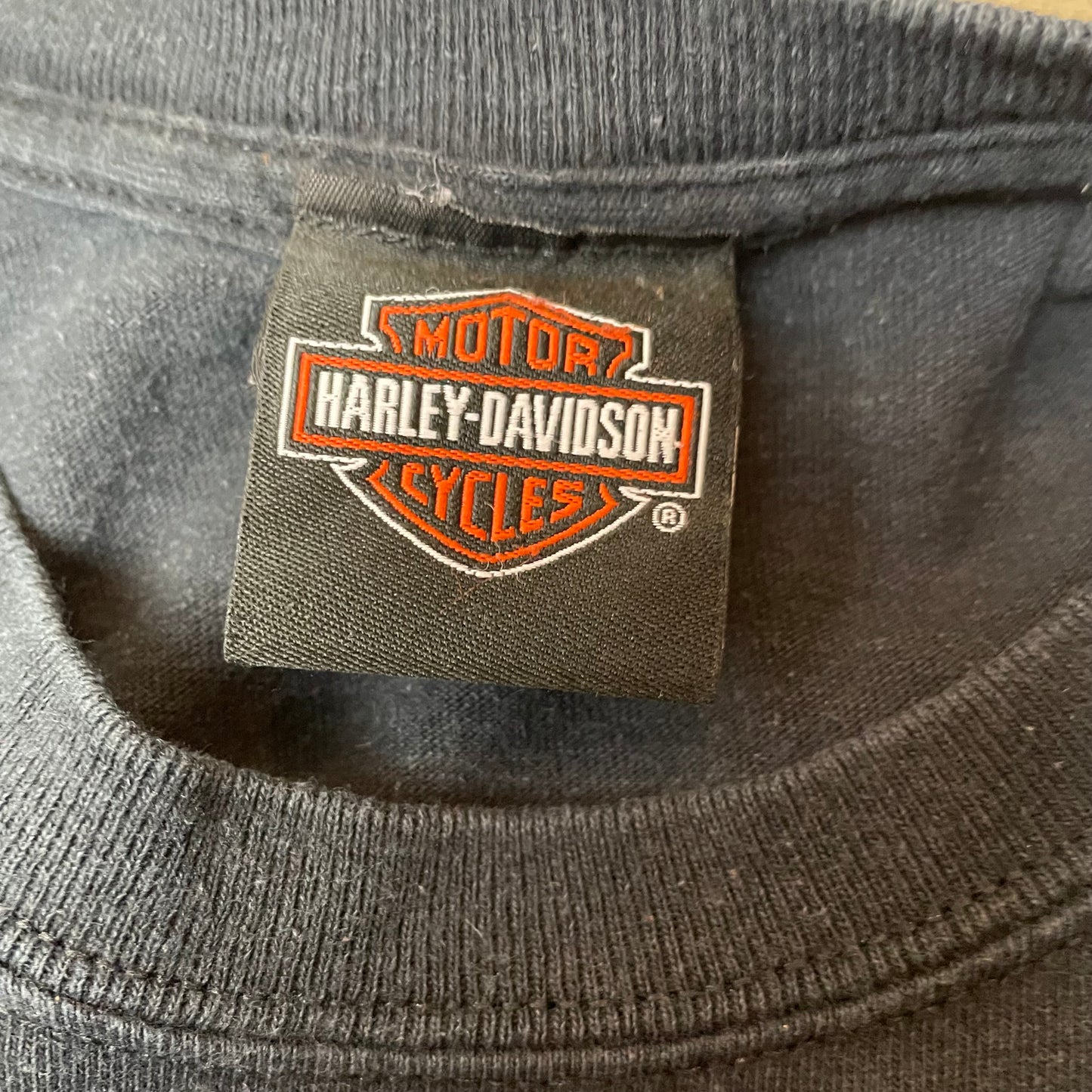 (XL) Harley Davidson Biker Pirate Nassau Bahamas Tshirt schwarz
